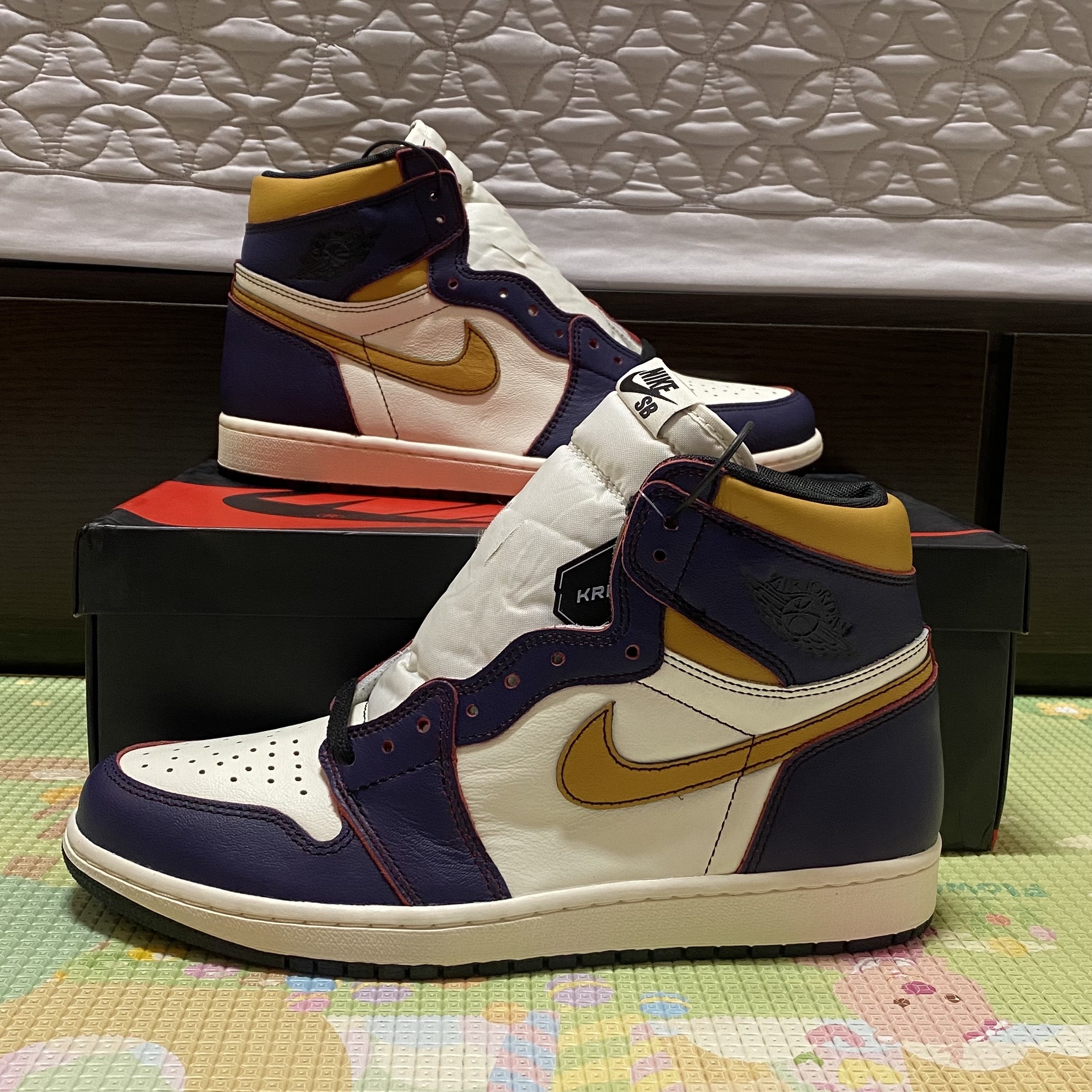 Jordan 1 Retro High OG Defiant SB LA to Chicago 착용 스타일 - 3