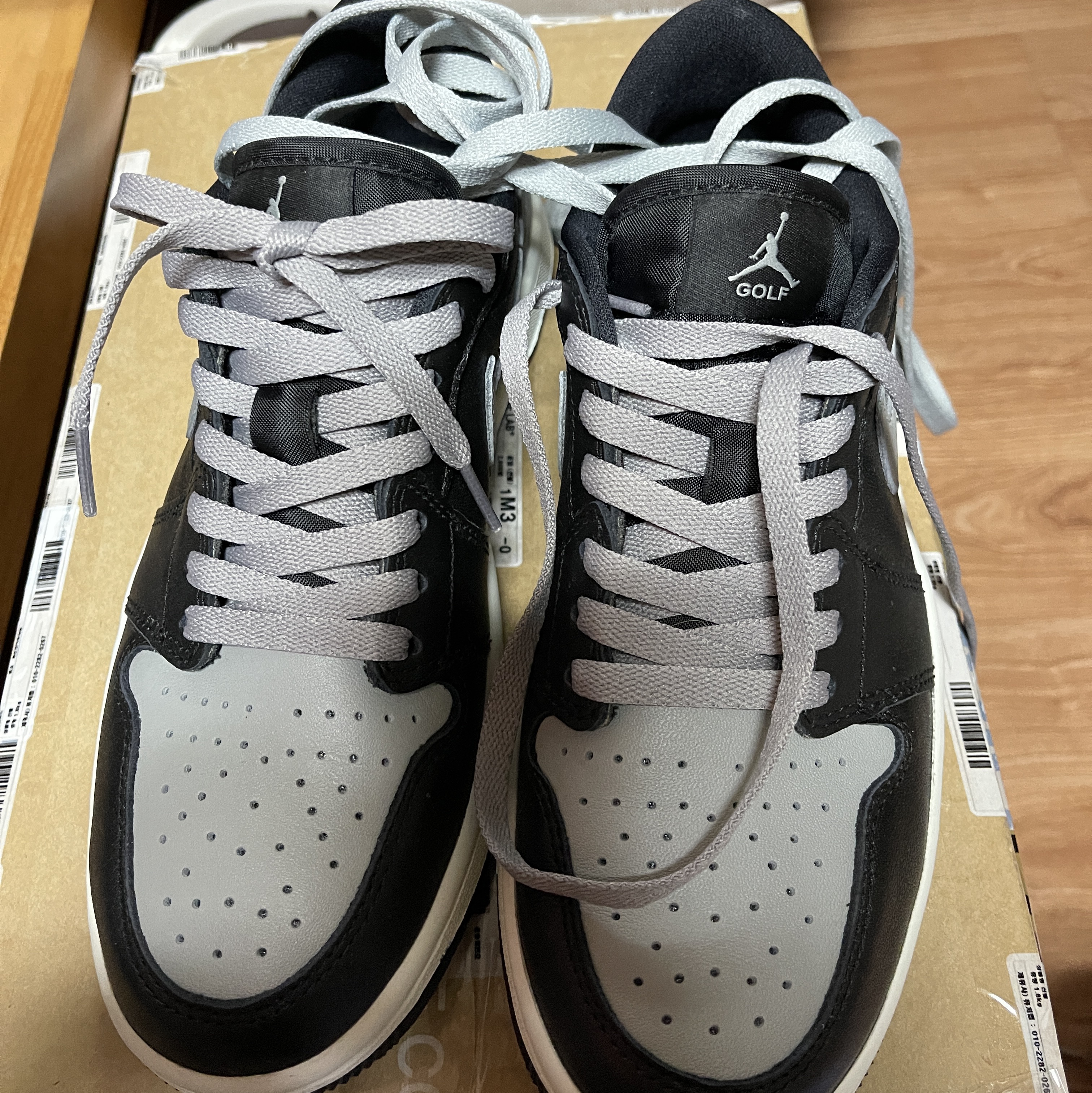 Jordan 1 Low Golf Shadow 착용 스타일 - 1