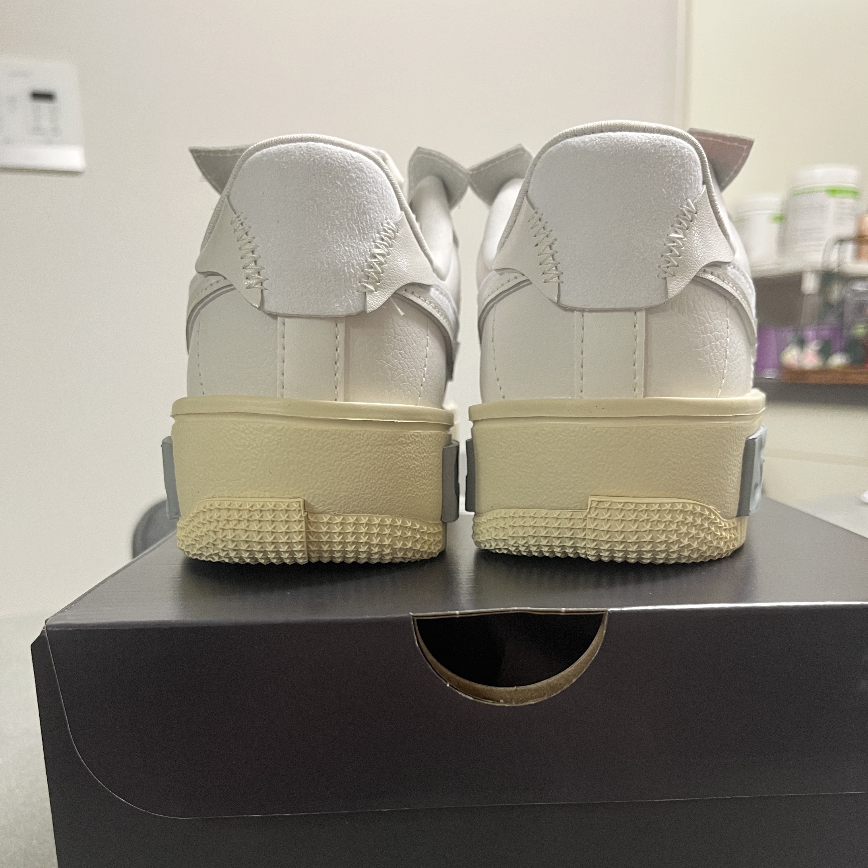 (W) Nike Air Force 1 Fontanka Phantom 착용 스타일 - 4