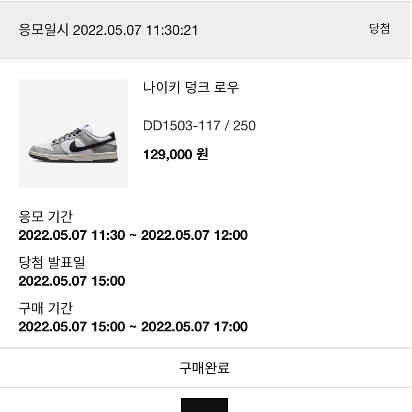 (W) Nike Dunk Low Light Smoke Grey 착용 스타일