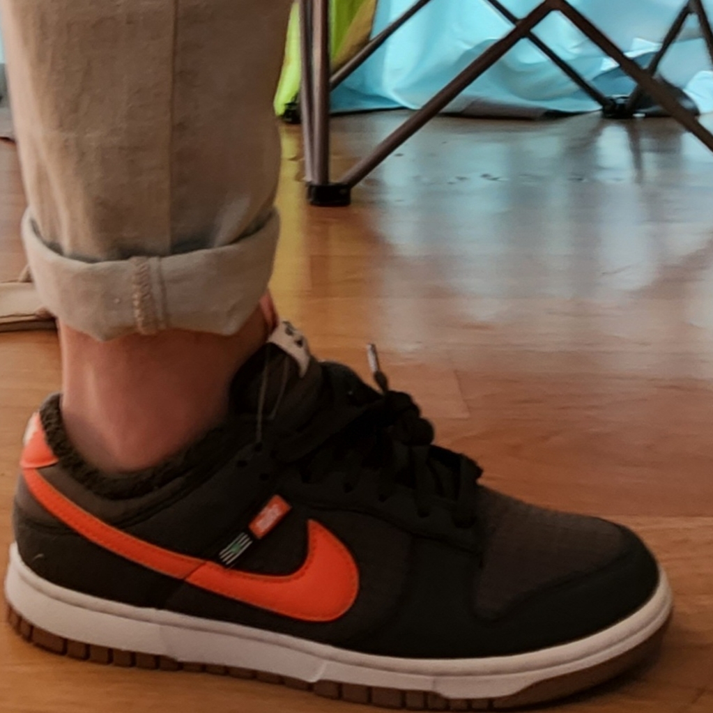Nike Dunk Low Retro Next Nature Sequoia Olive 착용 스타일 - 1