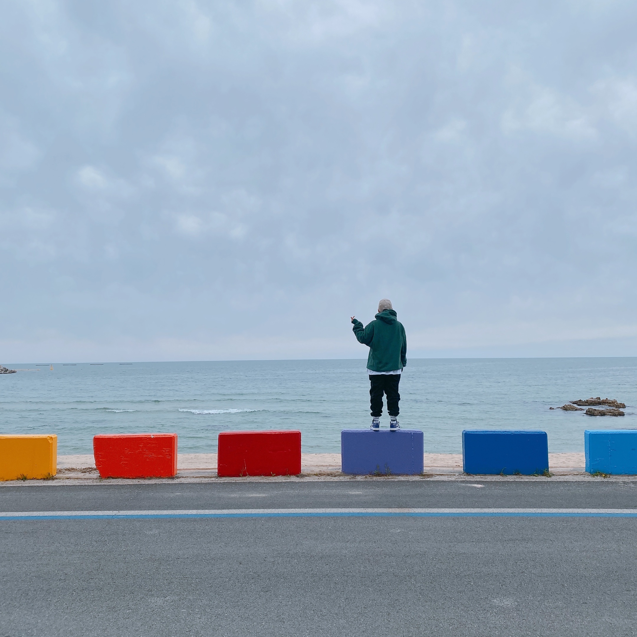 (GS) Jordan 1 Low Court Purple 2020, Jordan 1 Low Court Purple 2020 착용 스타일 - 3