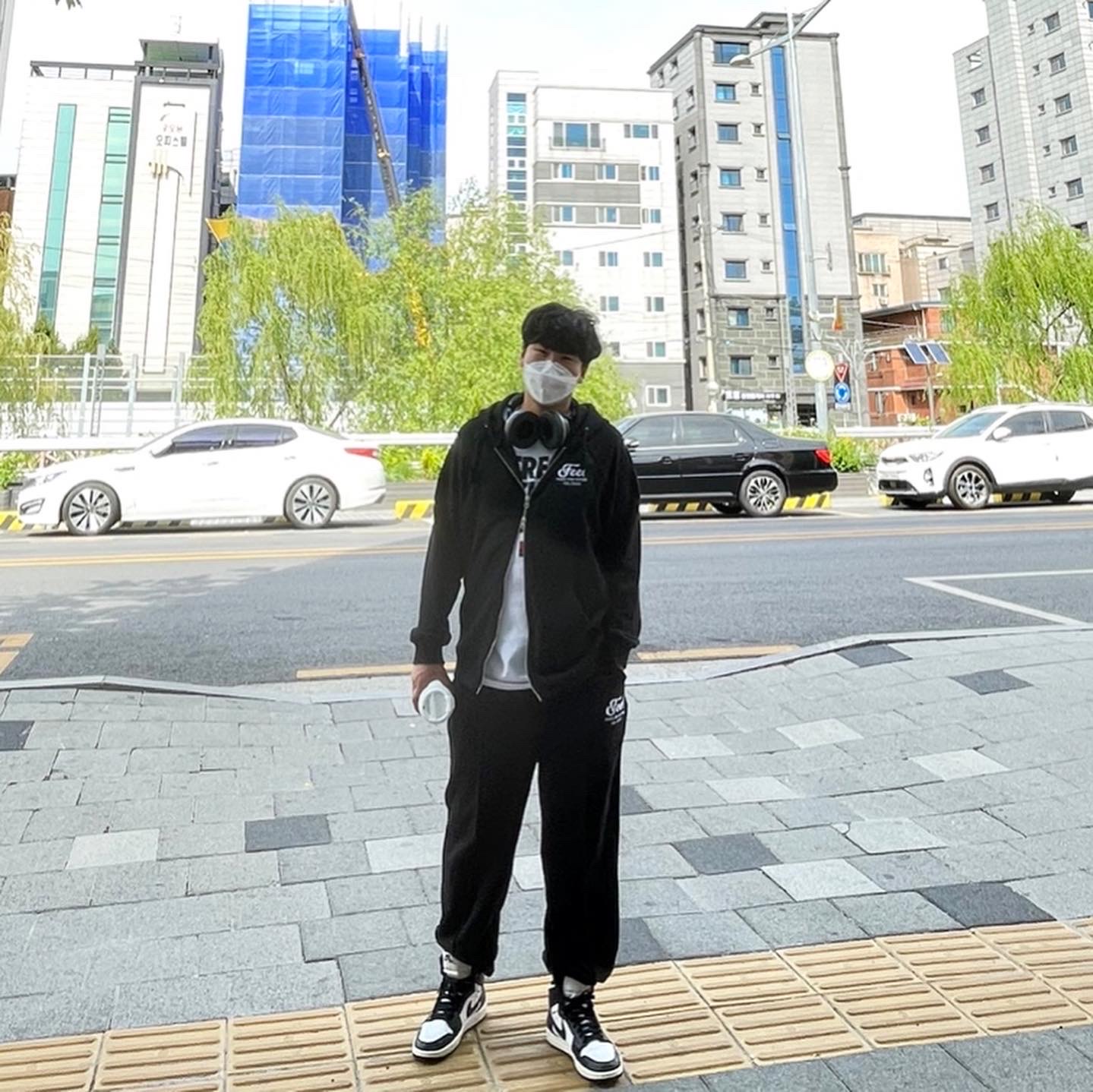 Jordan 1 Retro High OG Black White 2014 착용 스타일