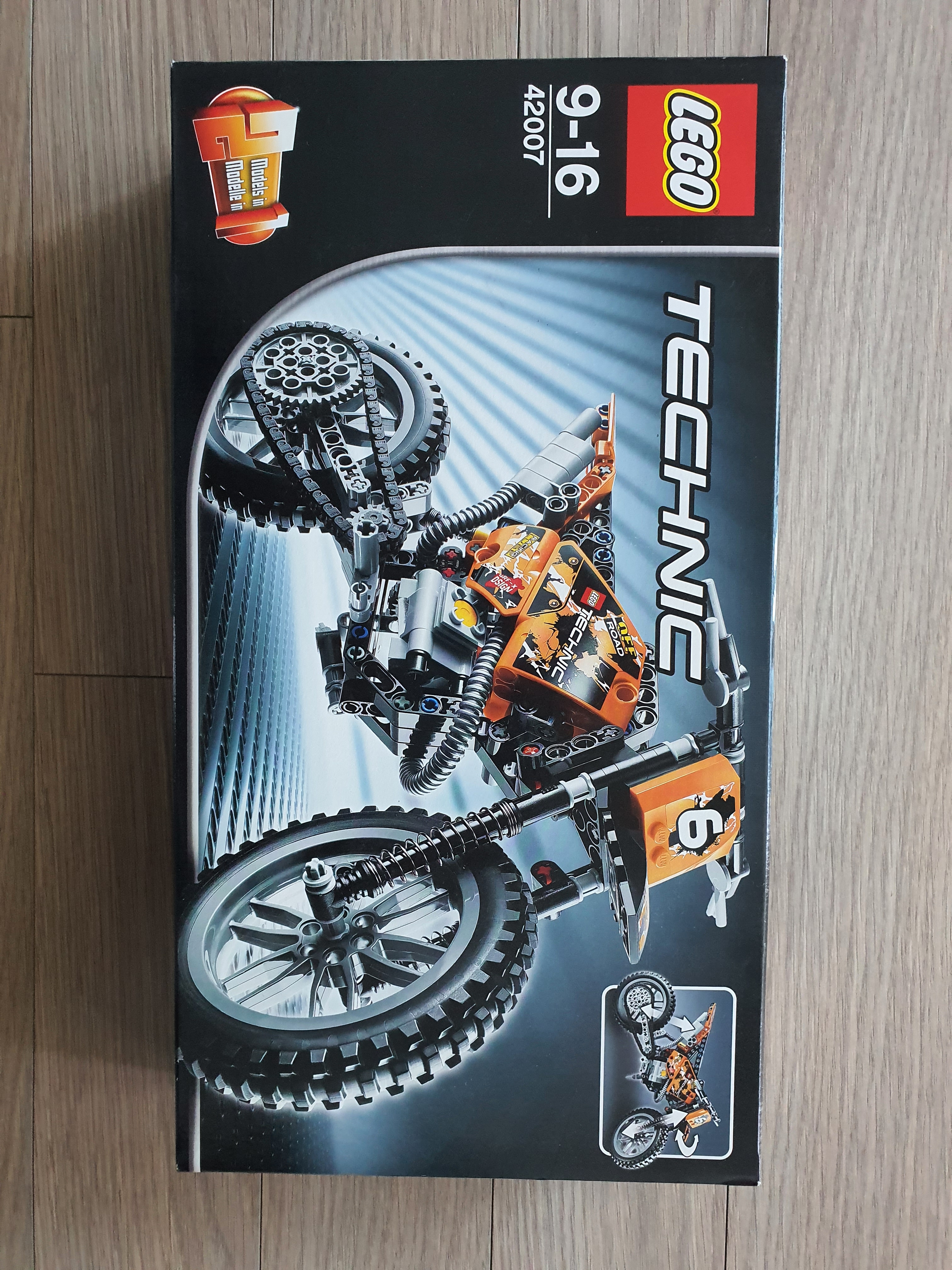 Lego Moto Cross Bike 착용 스타일 - 1