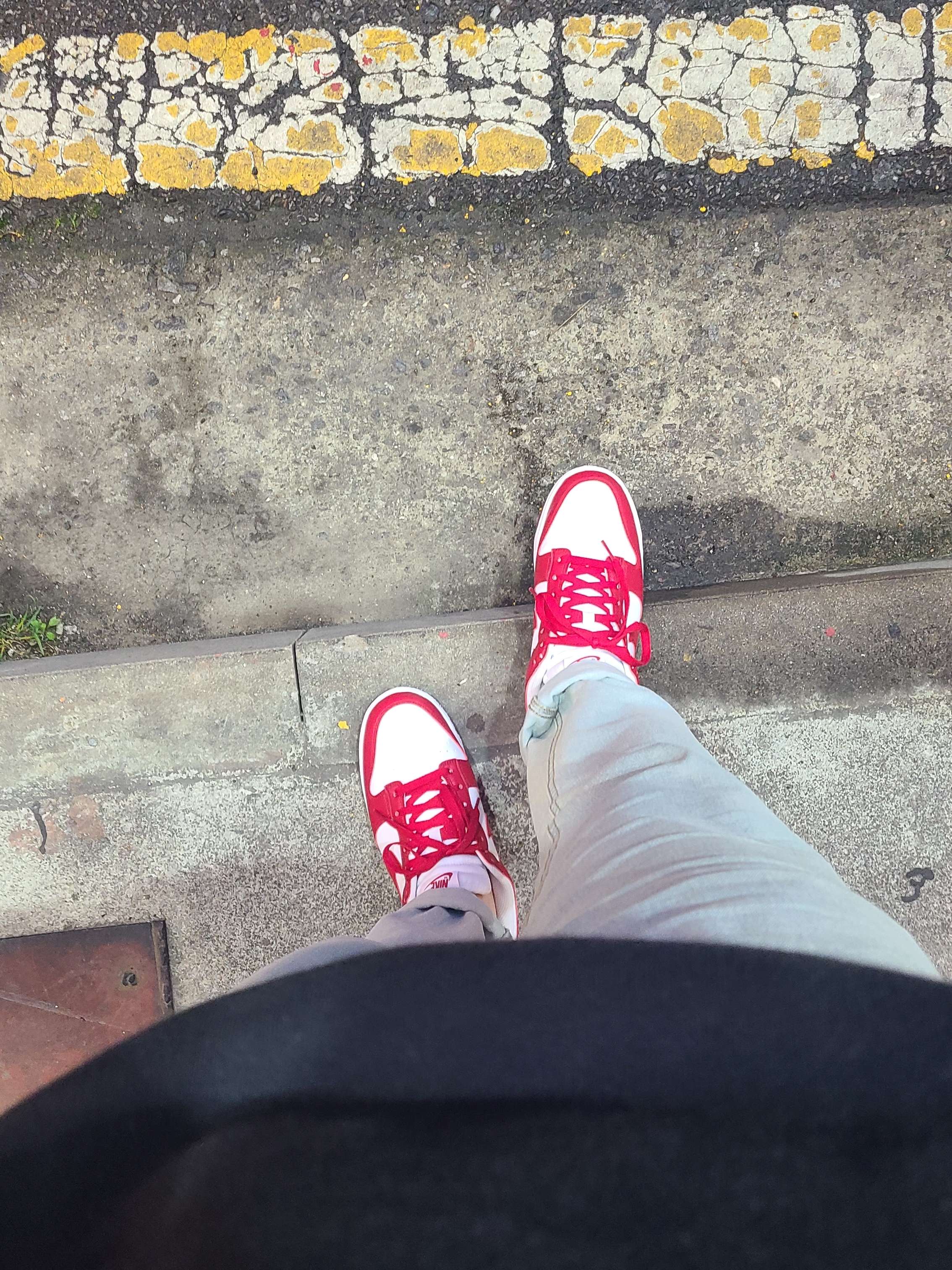 (W) Nike Dunk Low Next Nature Gym Red 착용 스타일