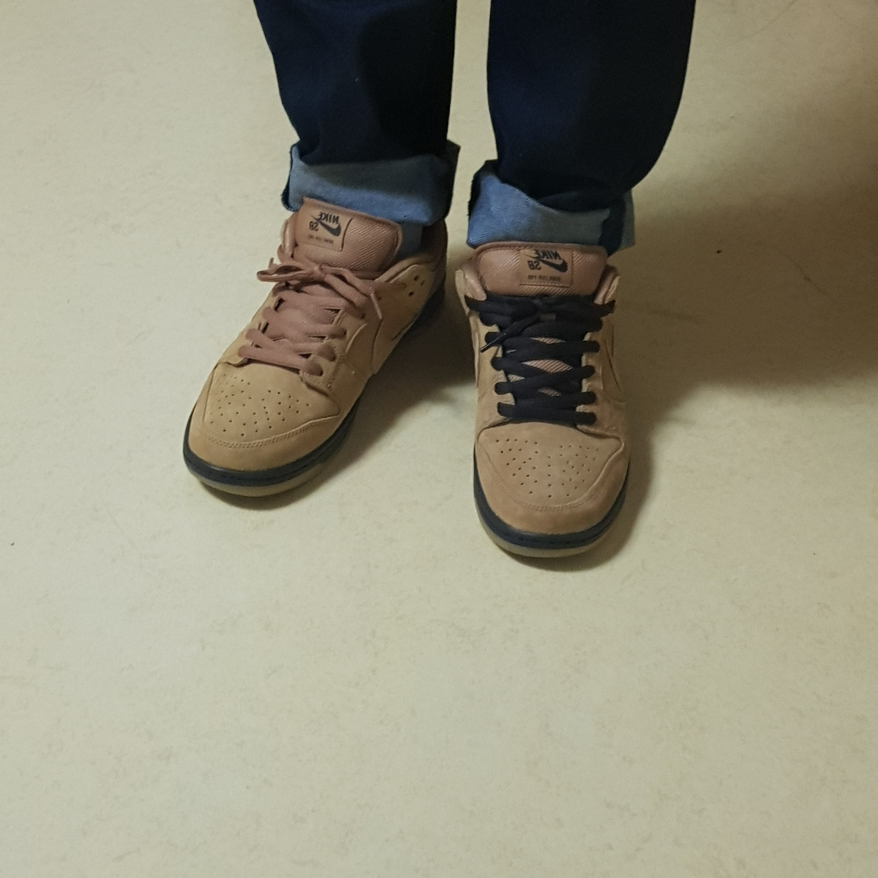 Nike SB Dunk Low Pro Wheat 2020 착용 스타일 - 2