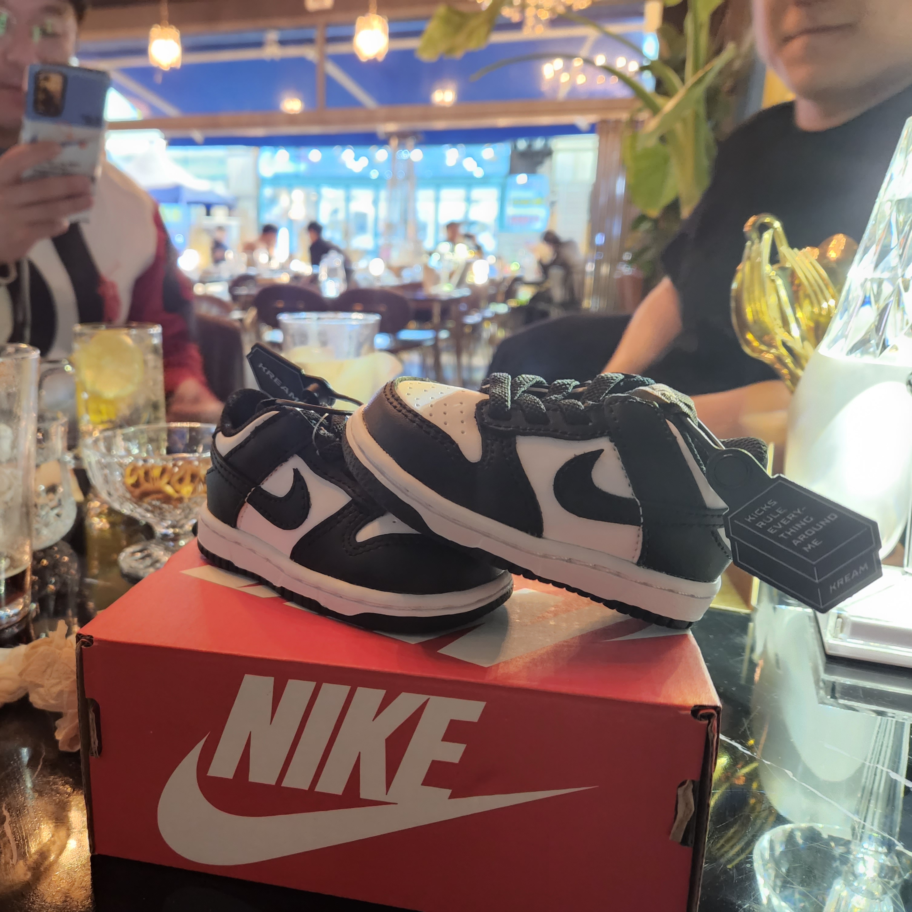 (TD) Nike Dunk Low Black 착용 스타일