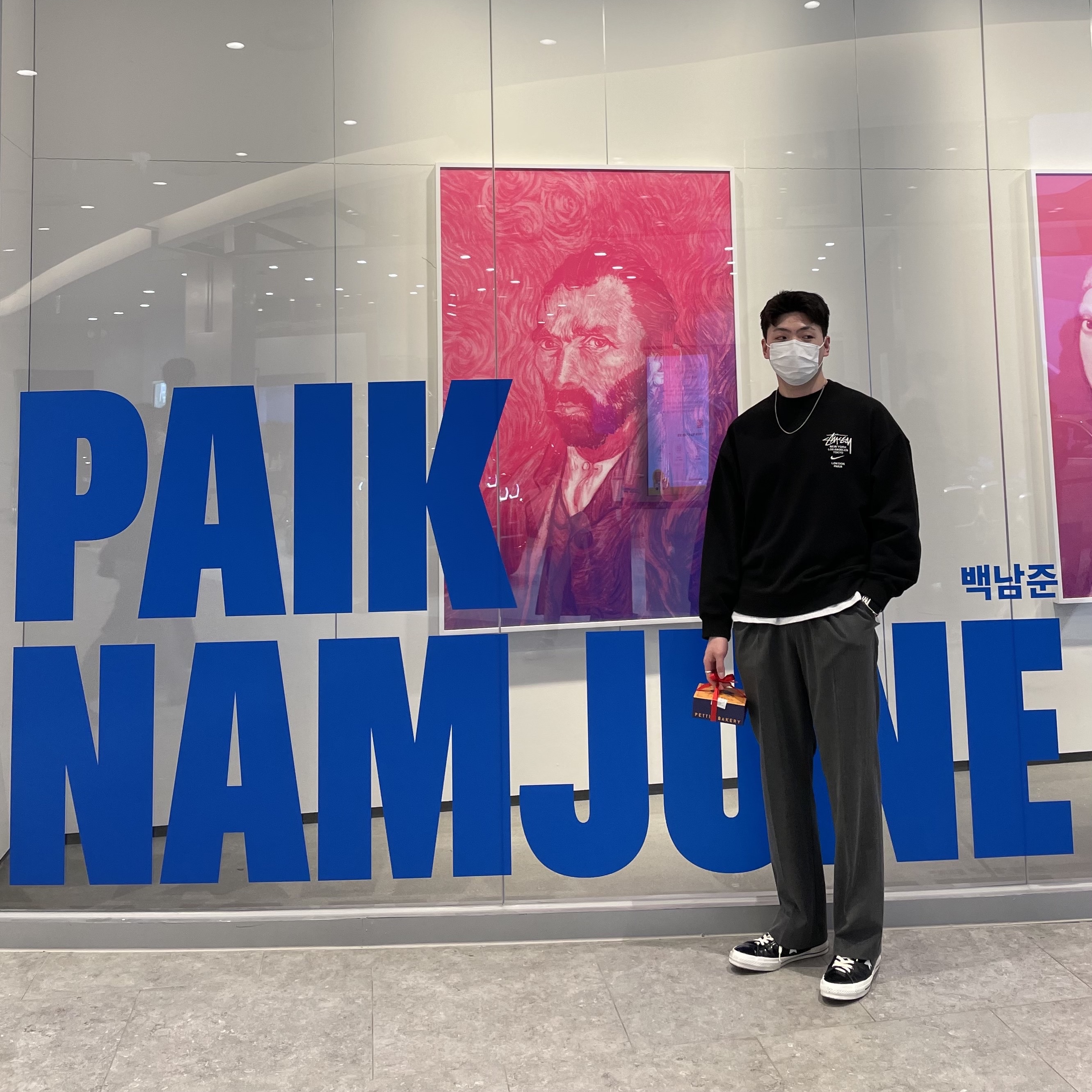 Nike x Stussy NRG ZR Fleece Crewneck Black - US/EU, Converse One Star Ox Black 착용 스타일
