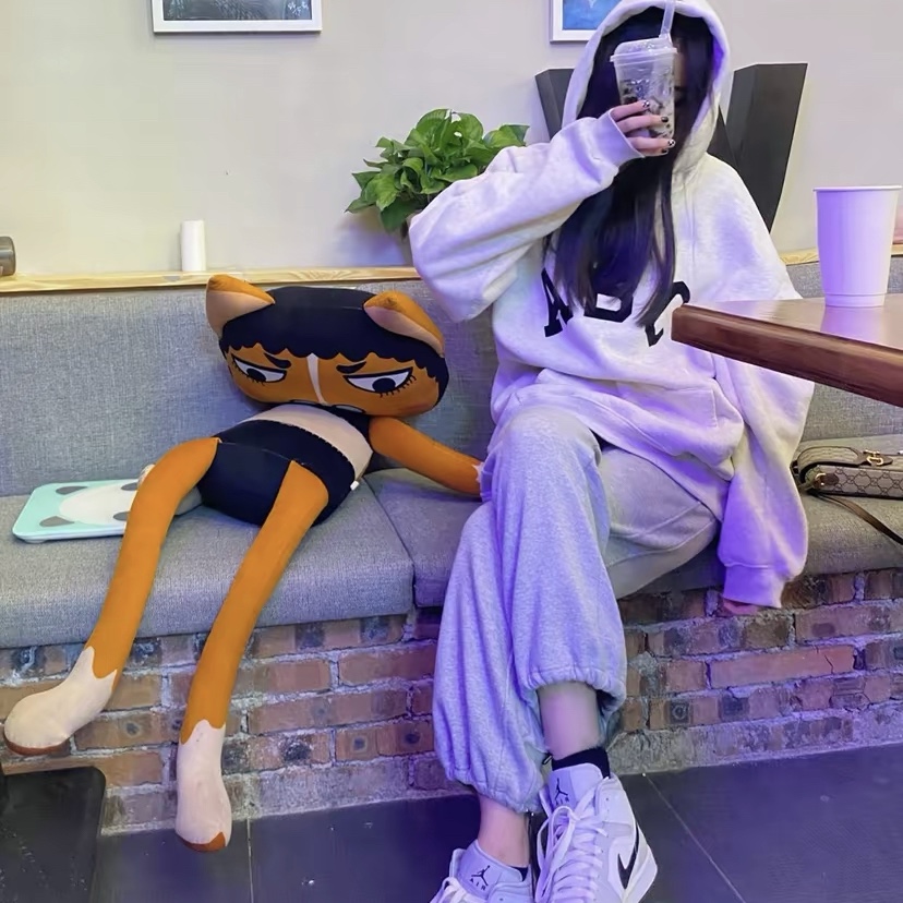 (W) Jordan 1 Mid Grey Fog 착용 스타일