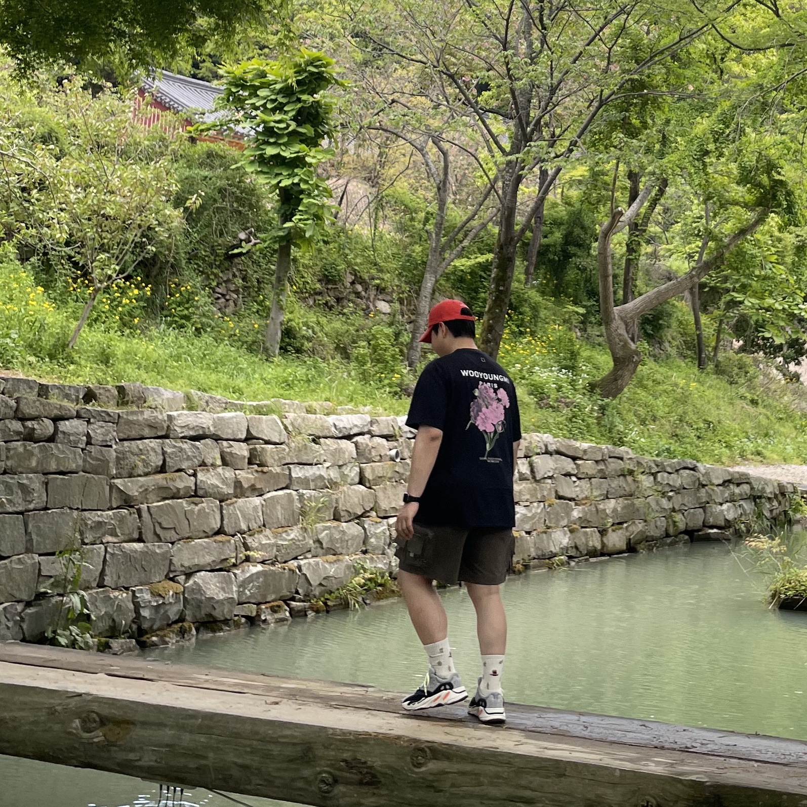 Supreme Kevlar Denim S Logo 6-Panel Red - 22SS, Nike ACG Cargo Shorts Sequoia - Asia 착용 스타일