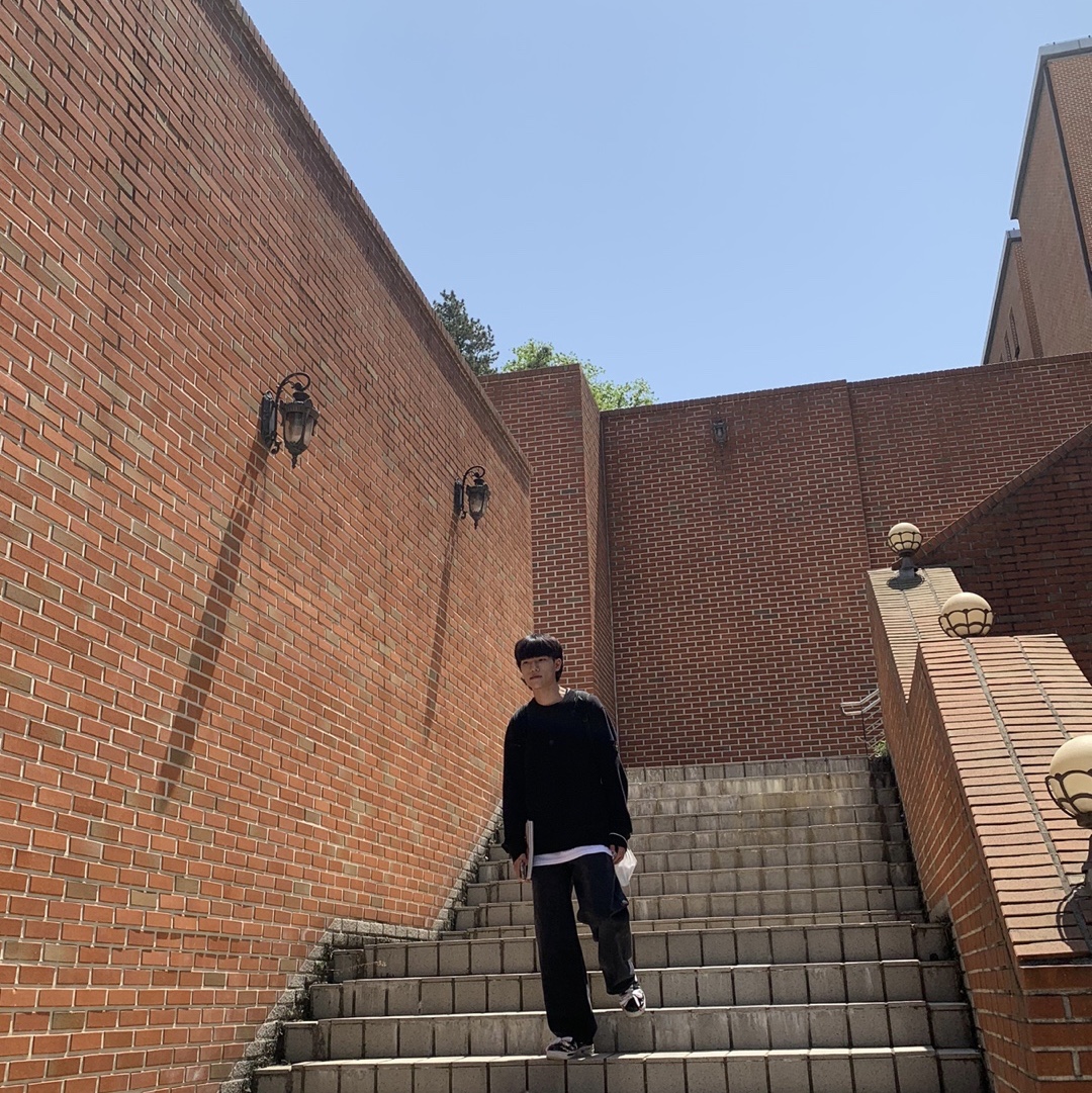 Nike x Peaceminusone Air Force 1 Low Para-Noise, Stone Island 63020 Crewneck Sweatshirt Black - 21FW 착용 스타일 - 1