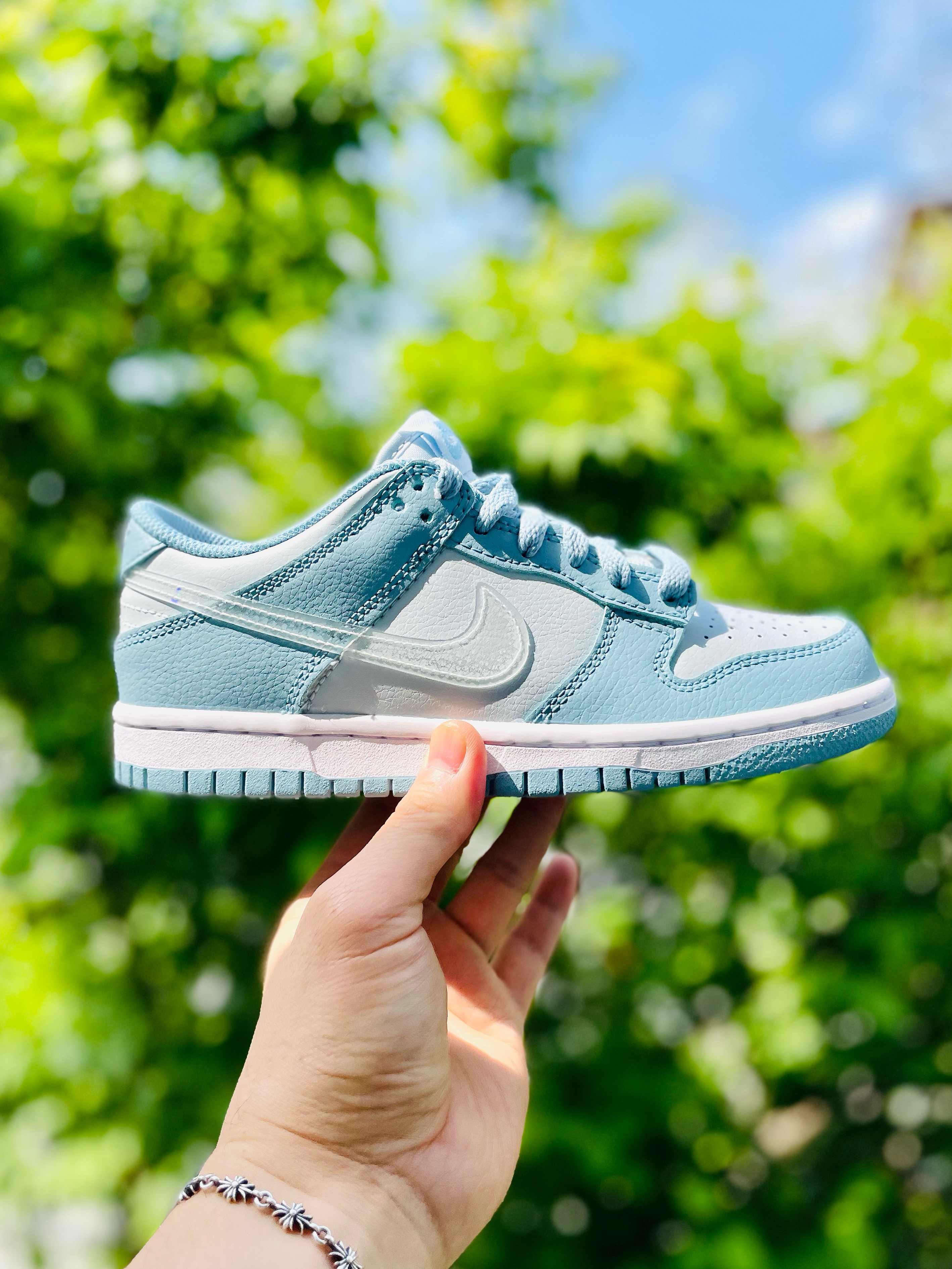 (GS) Nike Dunk Low Aura 착용 스타일