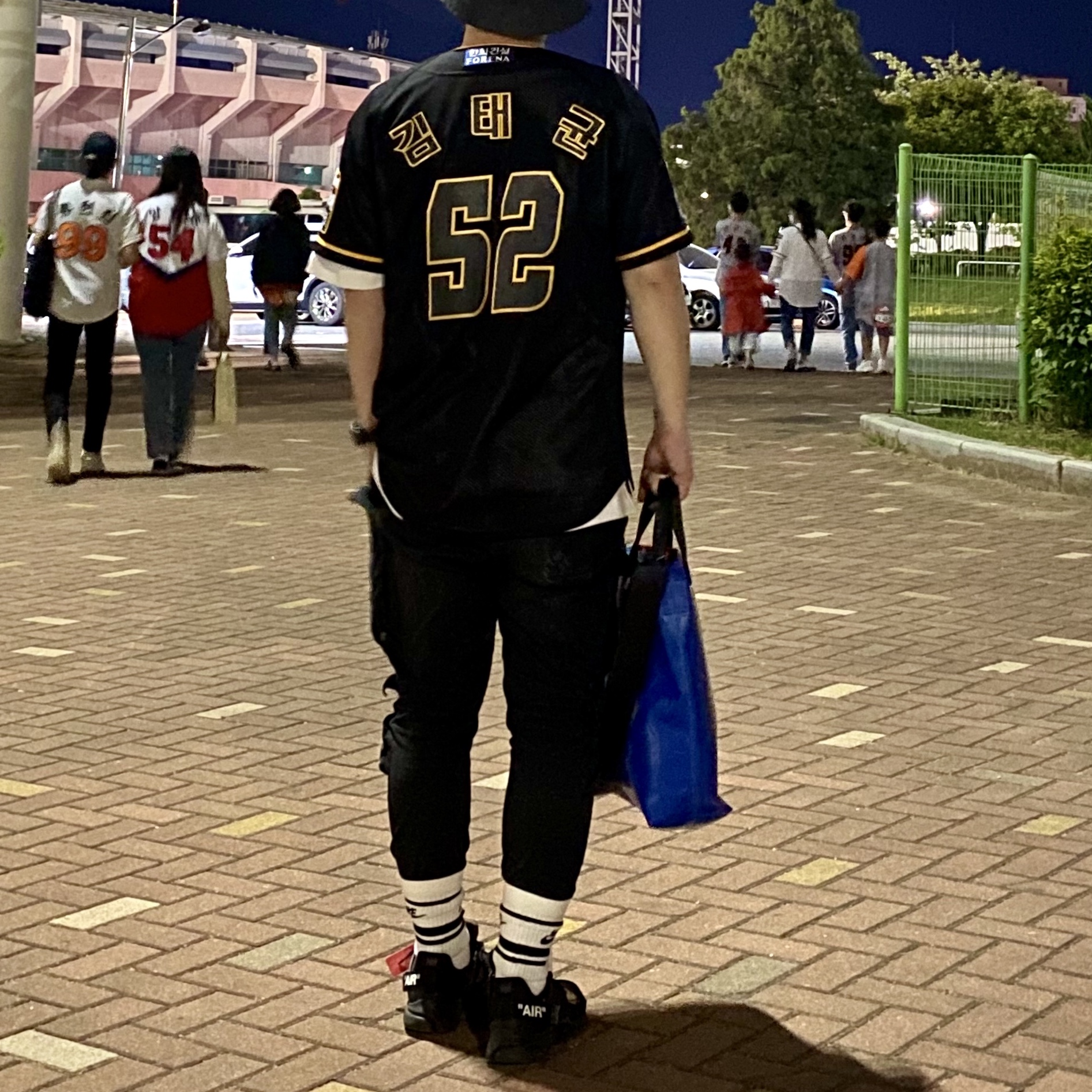 Nike x Off-White Air Presto Black 착용 스타일