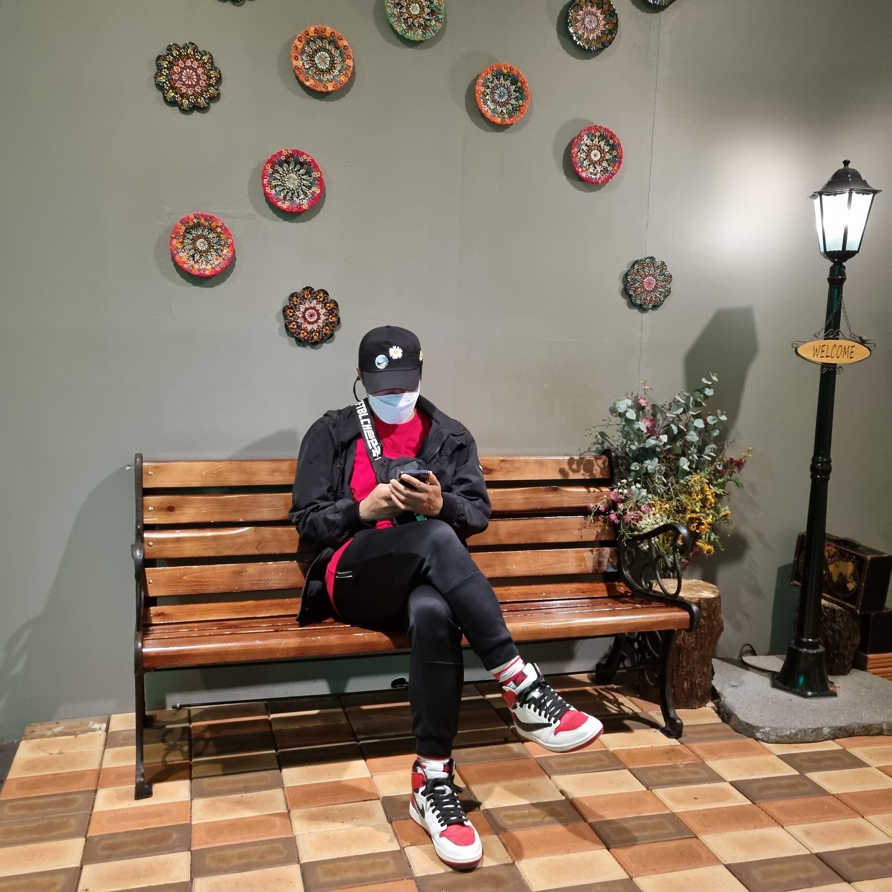 Nike Heritage 86 Cap Black, Jordan 1 Retro High OG Heritage 착용 스타일