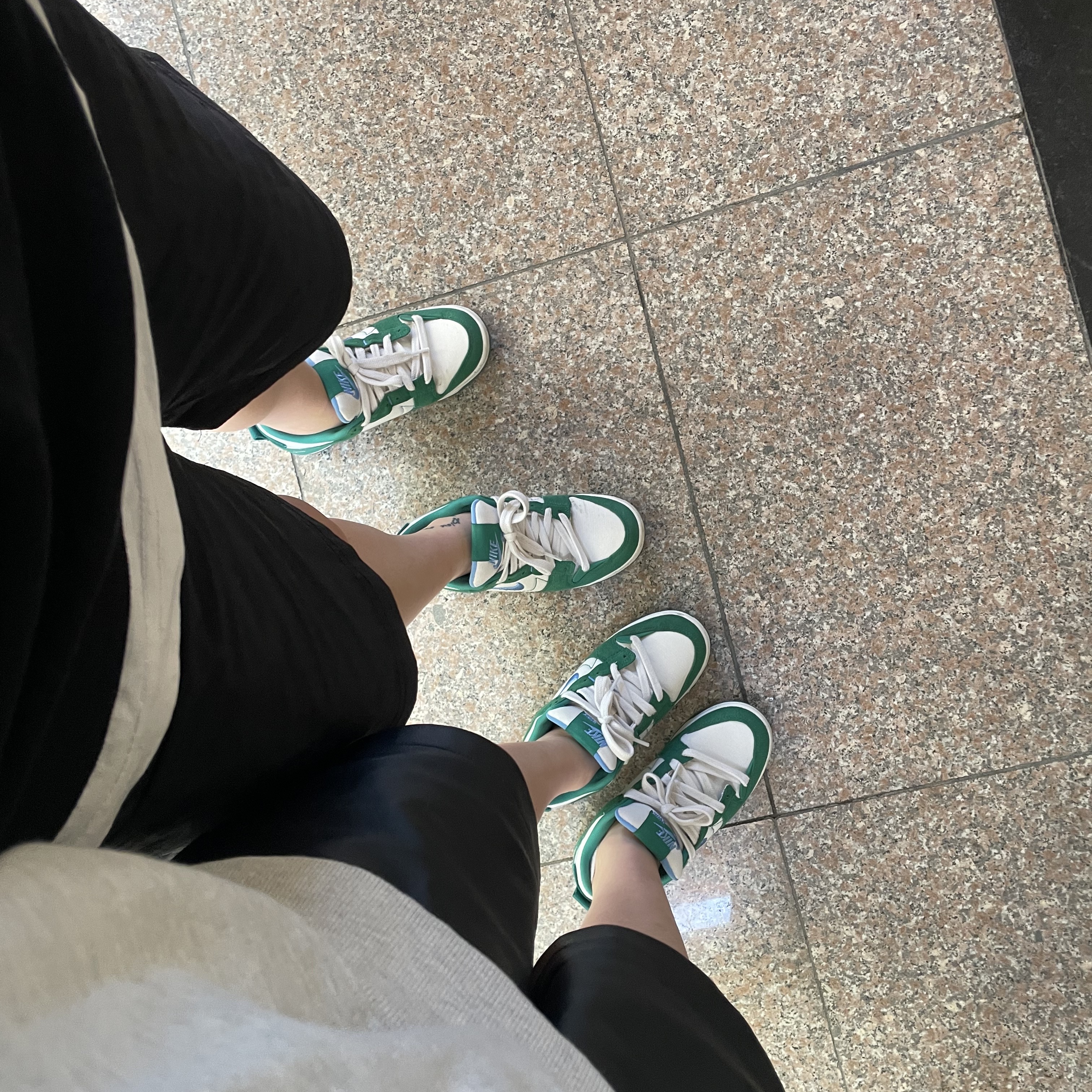 (W) Nike Dunk Low Disrupt 2 Phantom University Blue 착용 스타일