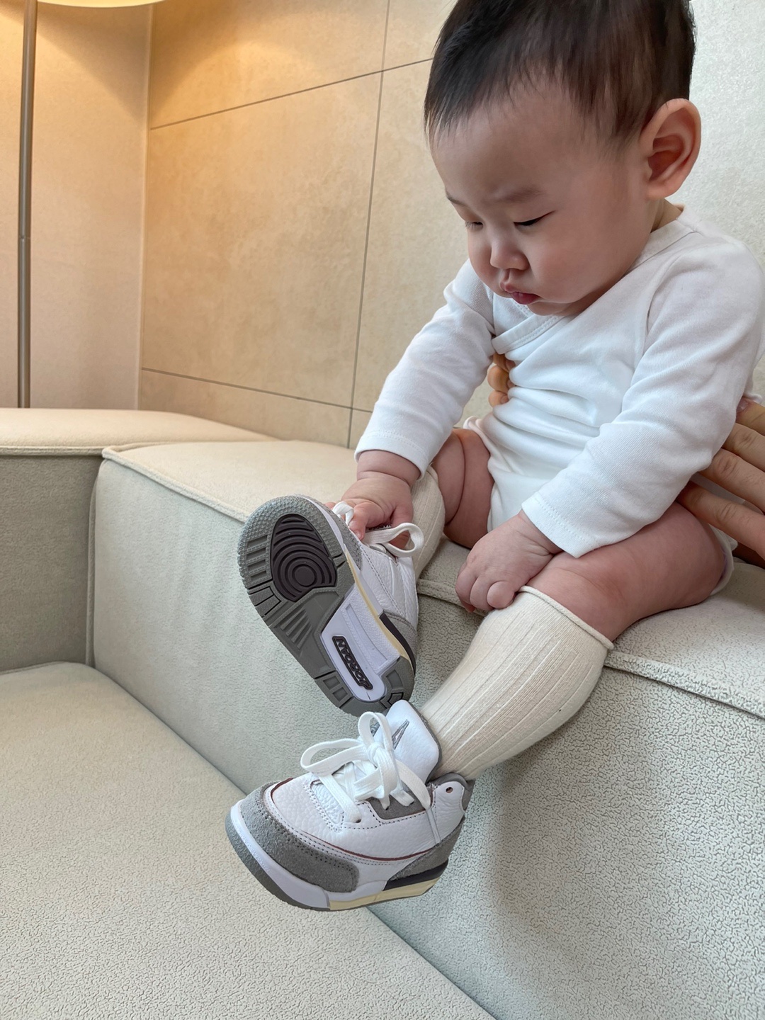 (TD) Jordan 3 x A Ma Maniere Retro SP 착용 스타일 - 1