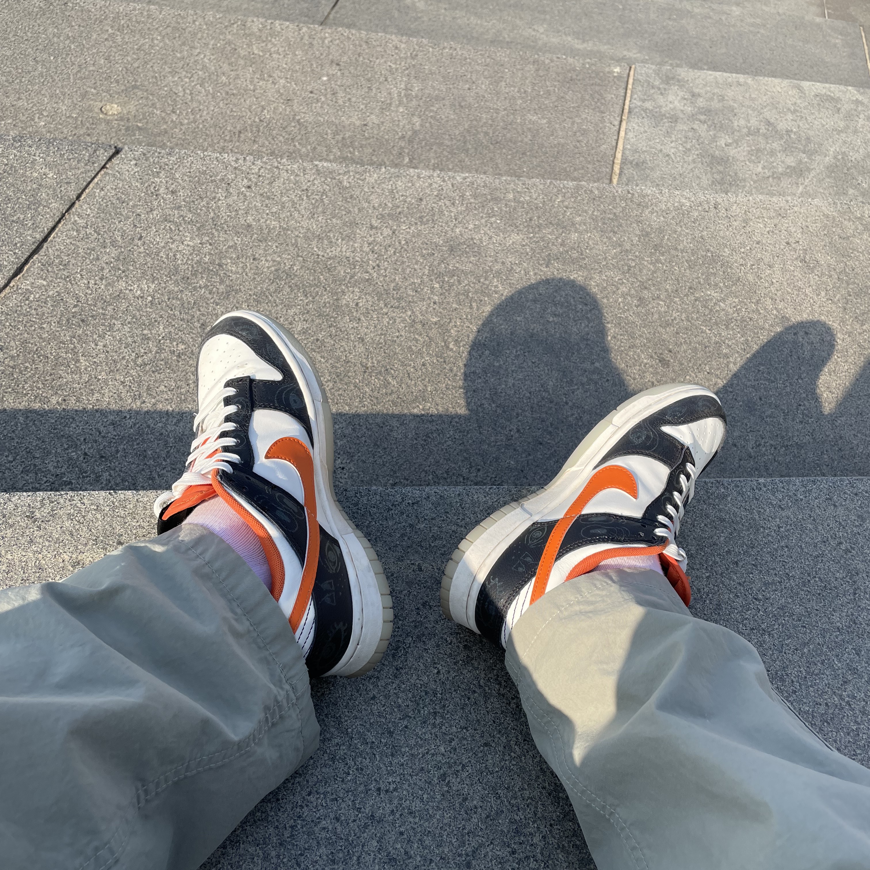 Nike Dunk Low Retro PRM Halloween 착용 스타일 - 3