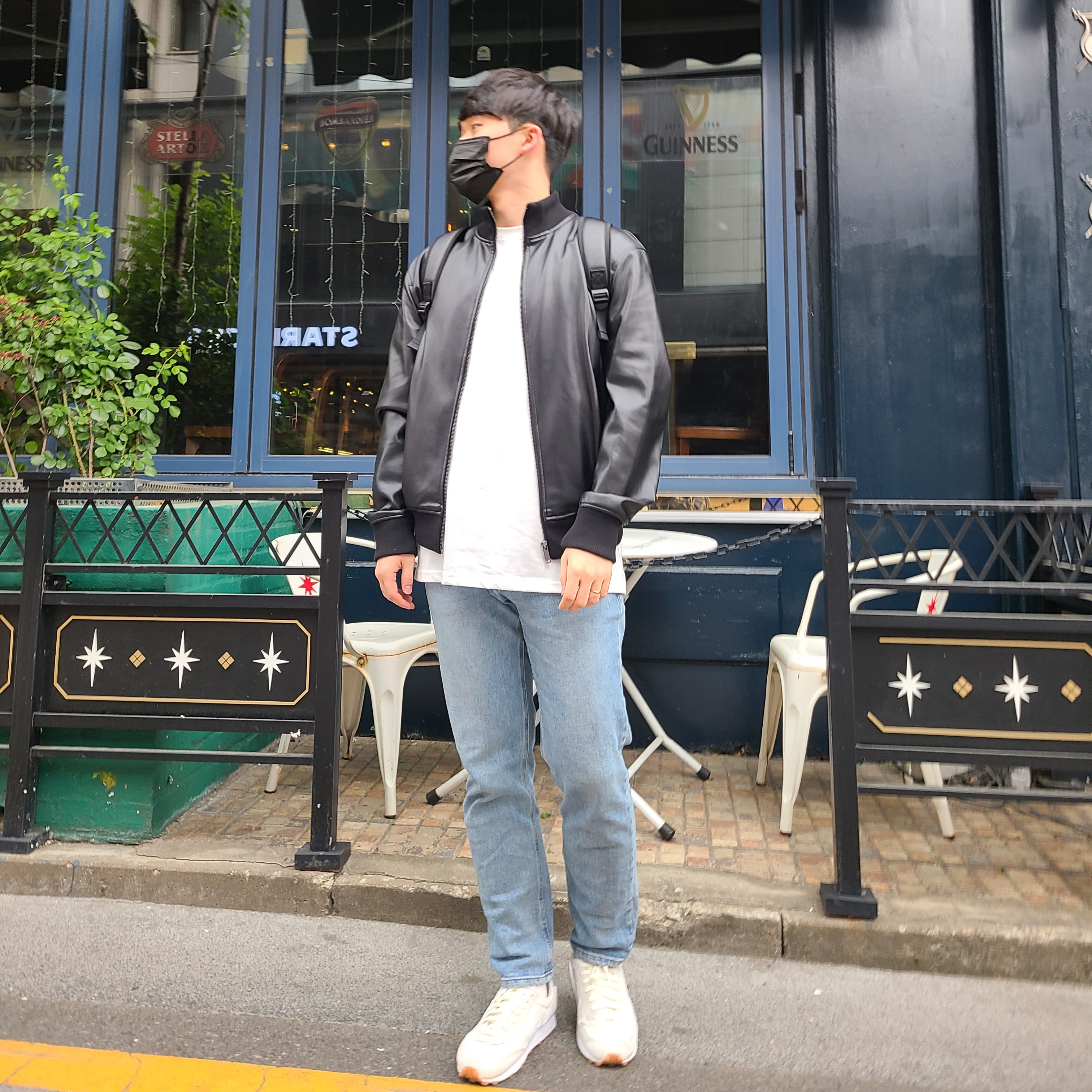 (W) Nike Daybreak Summit White 착용 스타일