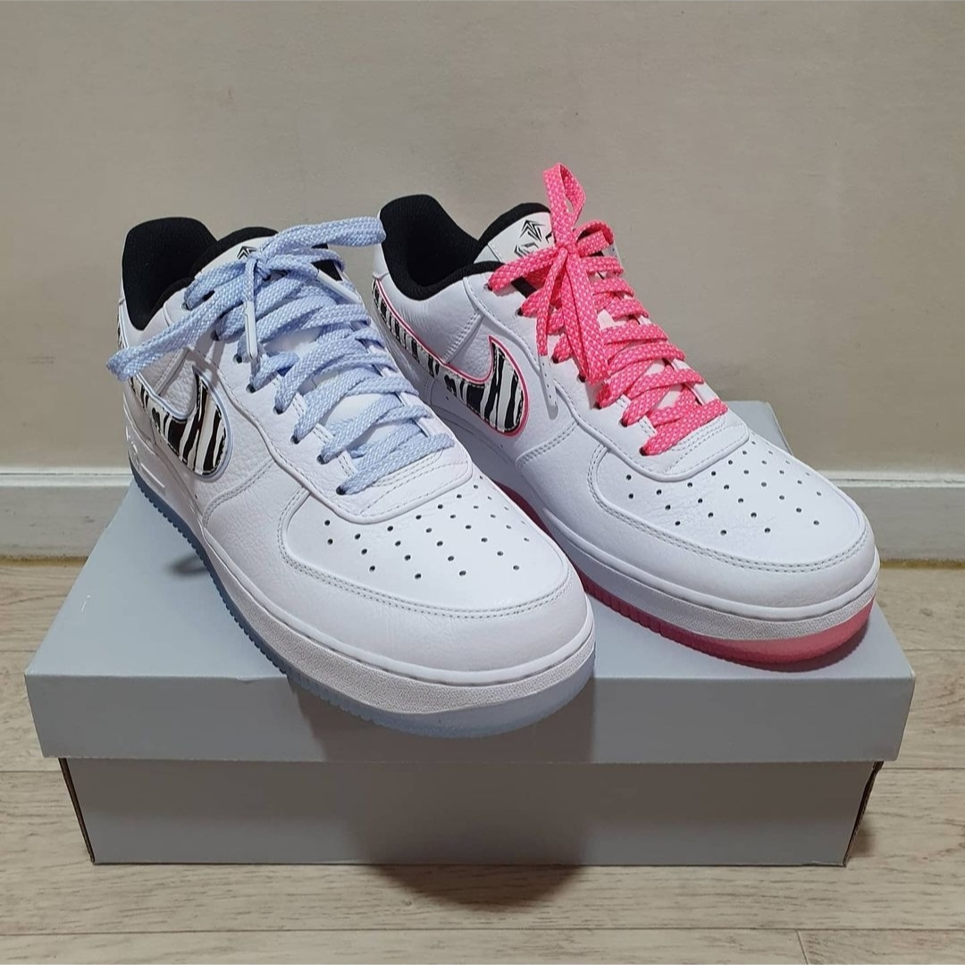 Nike Air Force 1 Low White Tiger South Korea 2020 착용 스타일