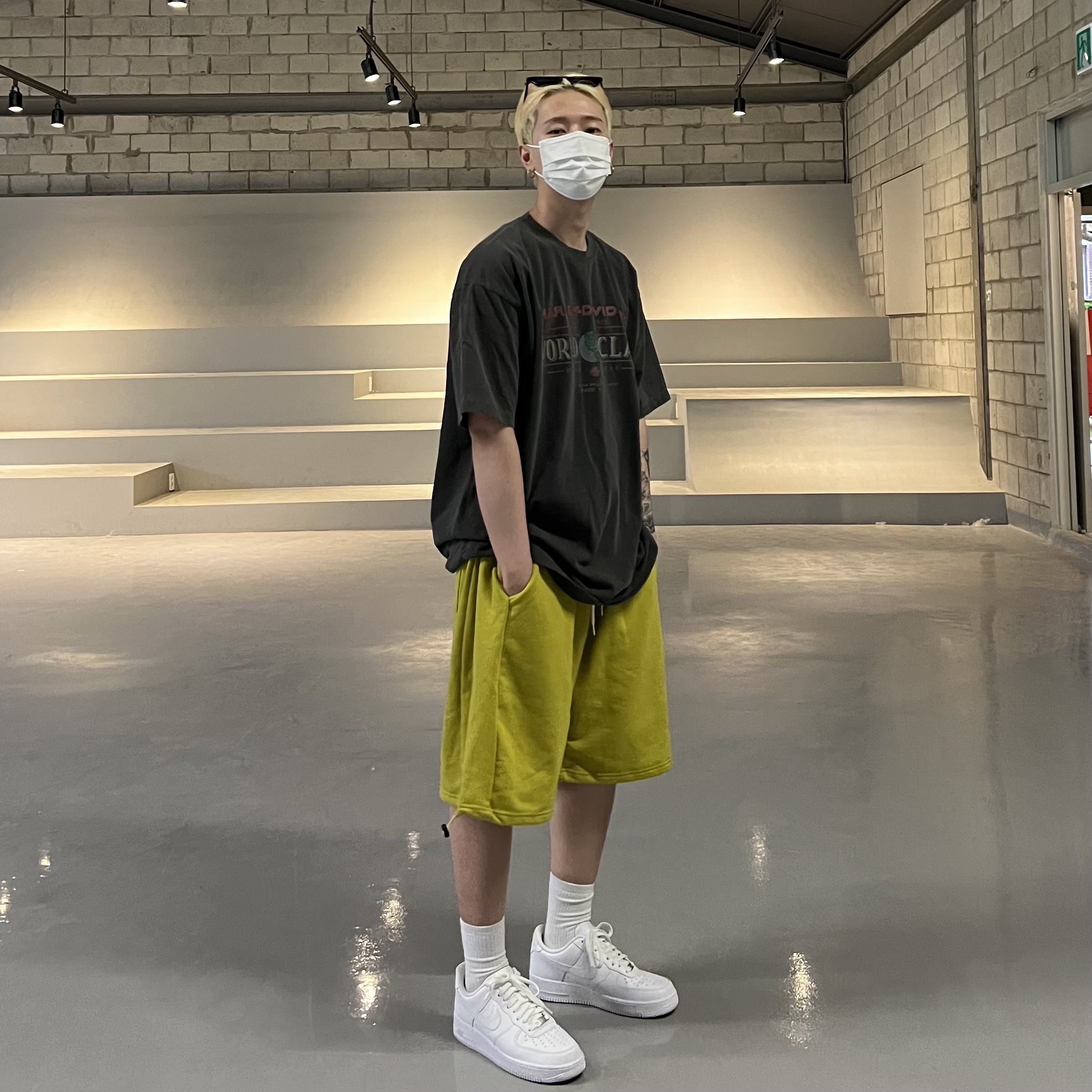 Nike Air Force 1 '07 Low White 착용 스타일
