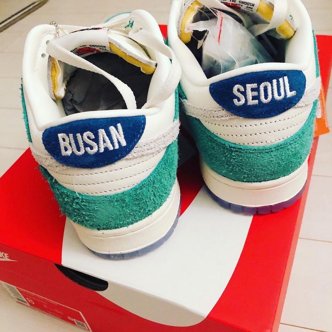 Nike x Kasina Dunk Low Road Sign - Kasina Exclusive 착용 스타일 - 2