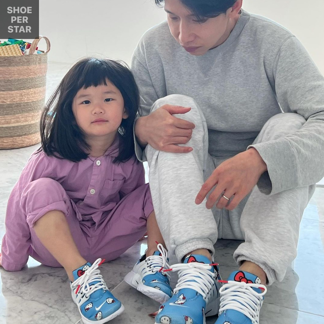 Nike x Hello Kitty Air Presto University Blue, (PS) Nike x Hello Kitty Air Presto University Blue 착용 스타일 - 1