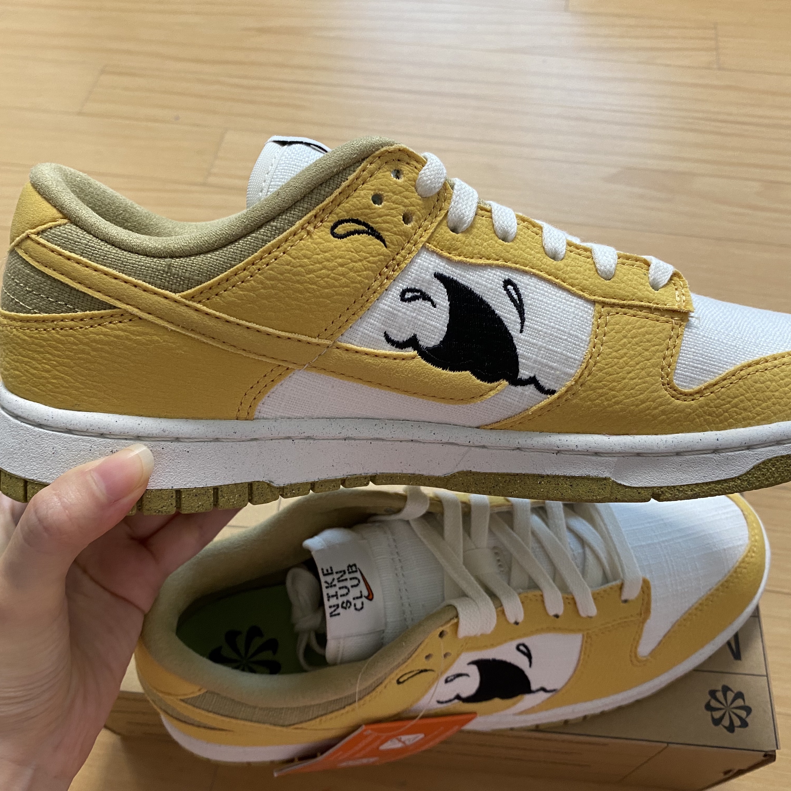 Nike Dunk Low Retro SE Next Nature Nike Sun Club 착용 스타일 - 2