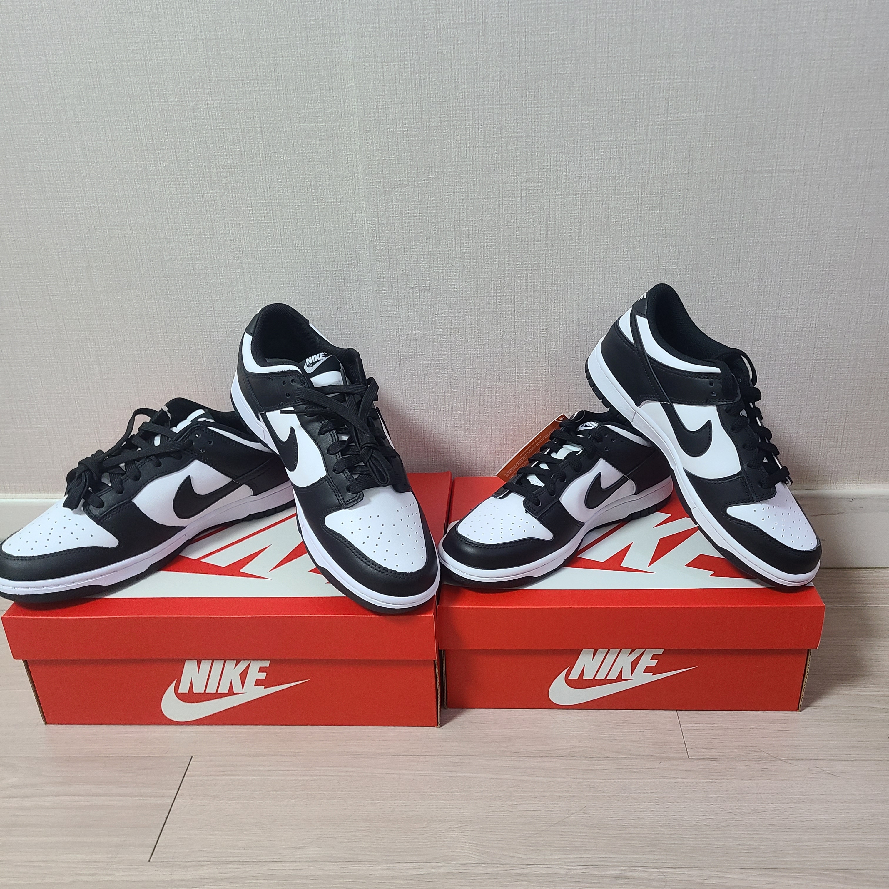 (GS) Nike Dunk Low Black, Nike Dunk Low Retro Black 착용 스타일