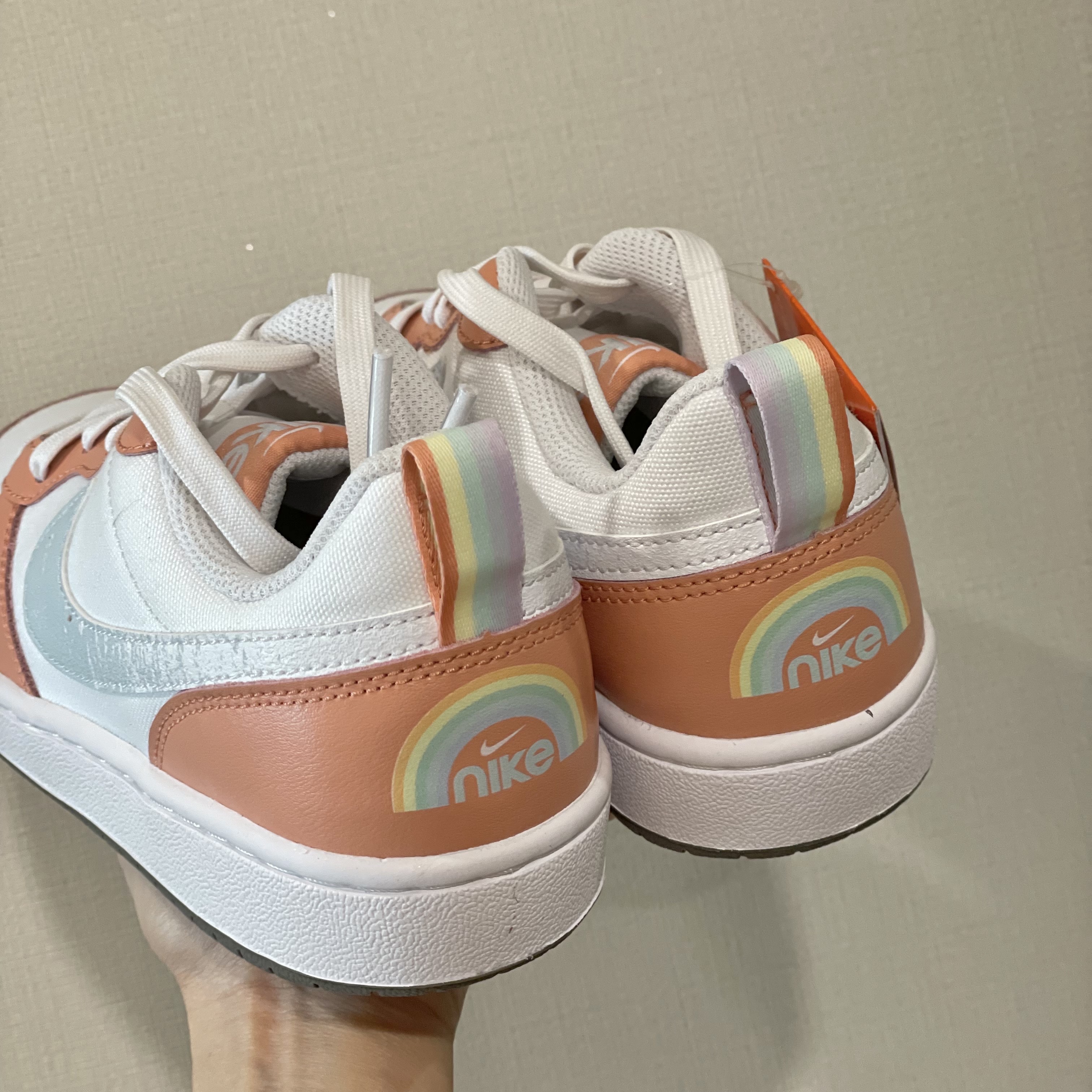 (GS) Nike Court Borough 2 SE1 Light Madder Root 착용 스타일