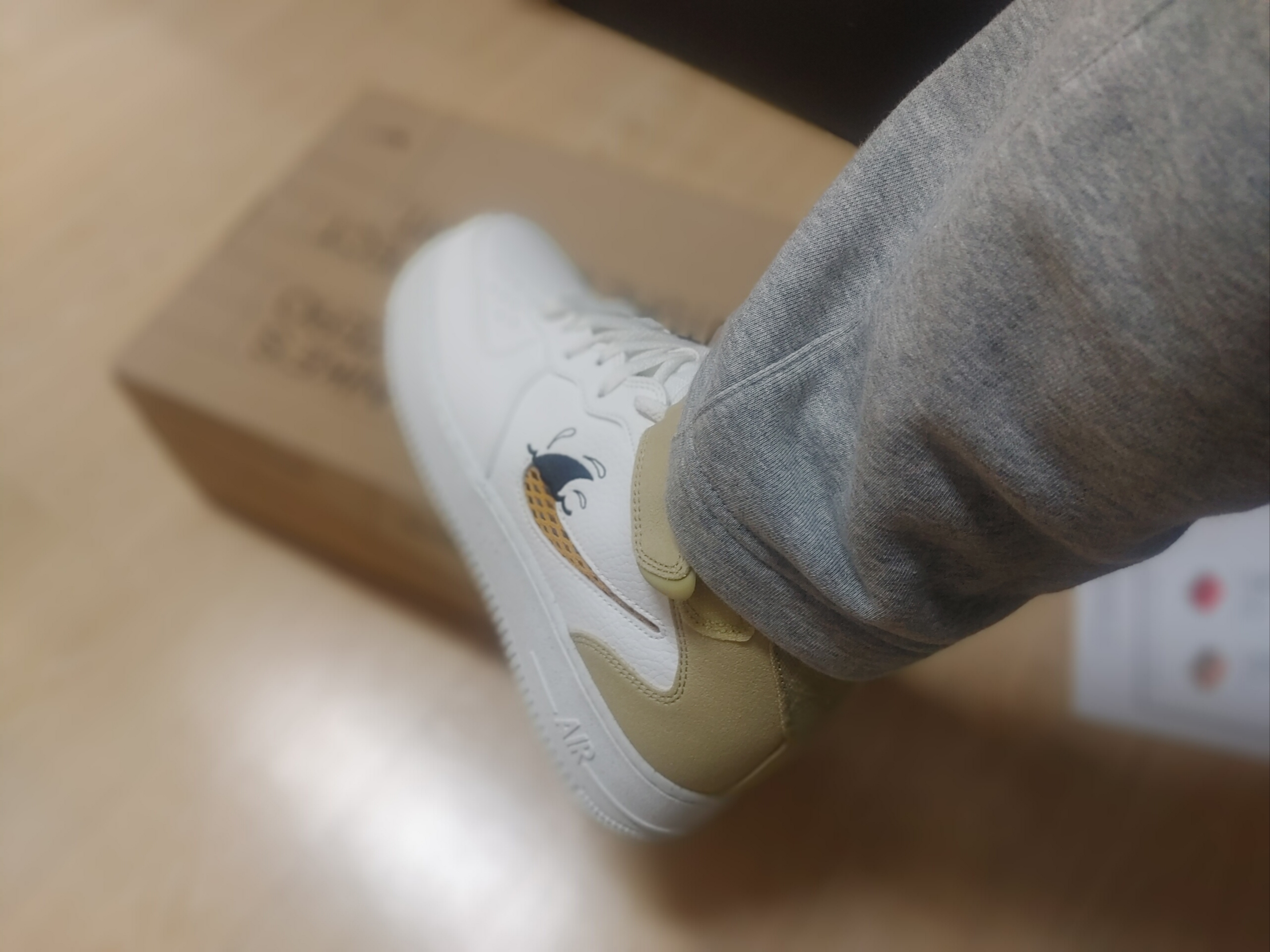 Nike Air Force 1 Mid '07 LV8 Next Nature Sun Club 착용 스타일 - 5