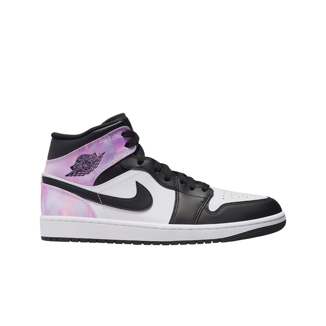조던 1 미드 화이트 블랙 타이다이(Jordan 1 Mid White Black Tie-Dye)