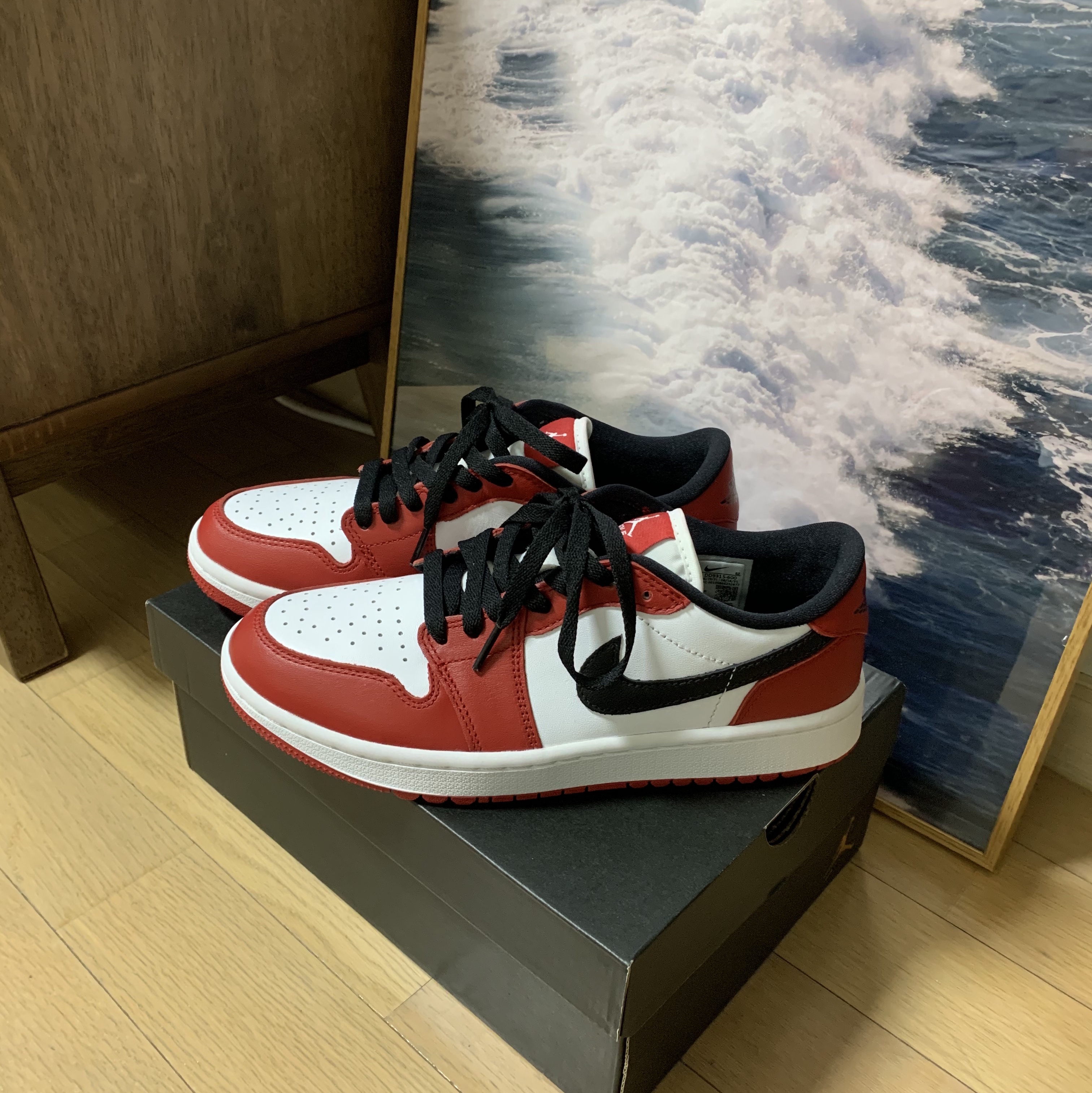 Jordan 1 Low Golf Chicago 착용 스타일