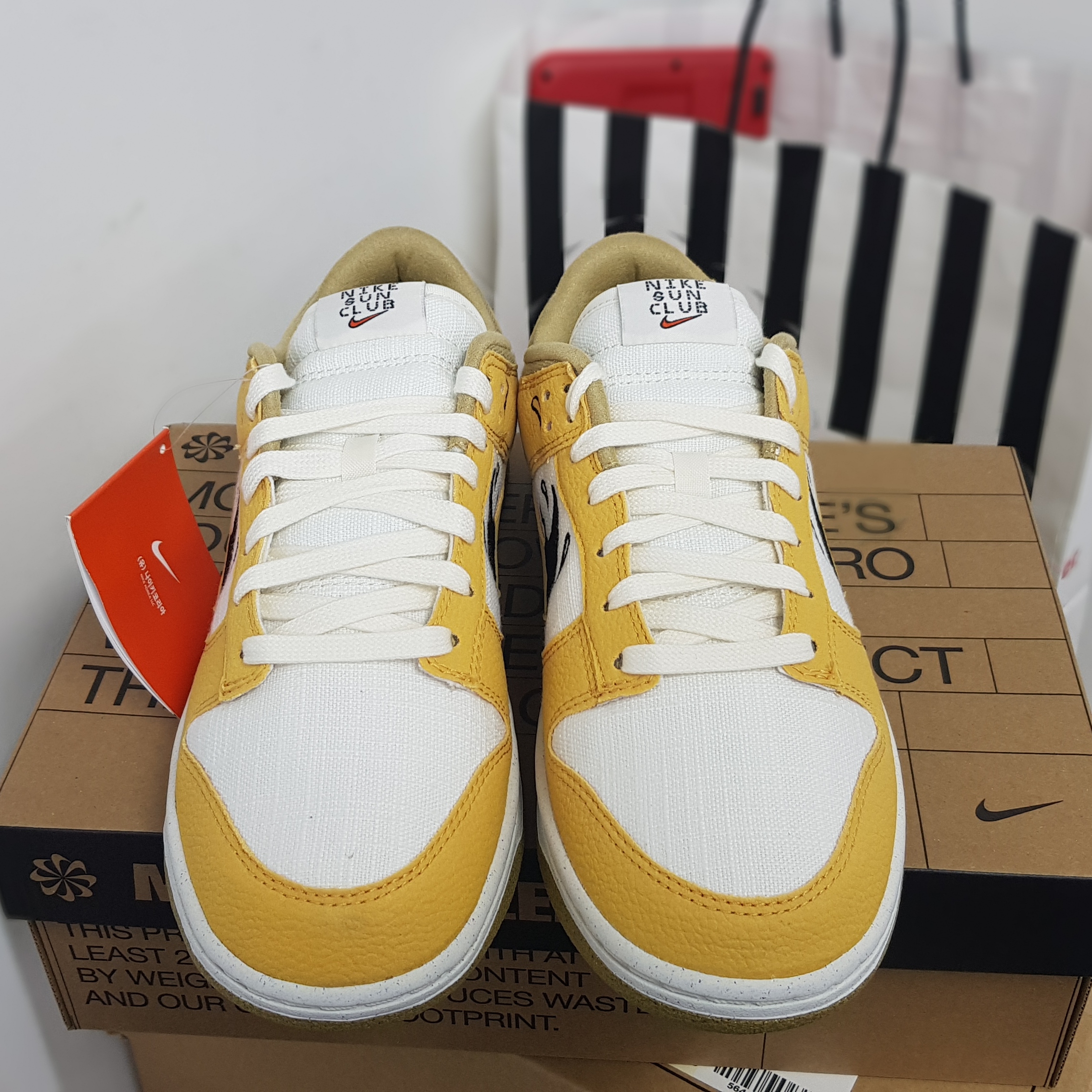 Nike Dunk Low Retro SE Next Nature Nike Sun Club 착용 스타일 - 3