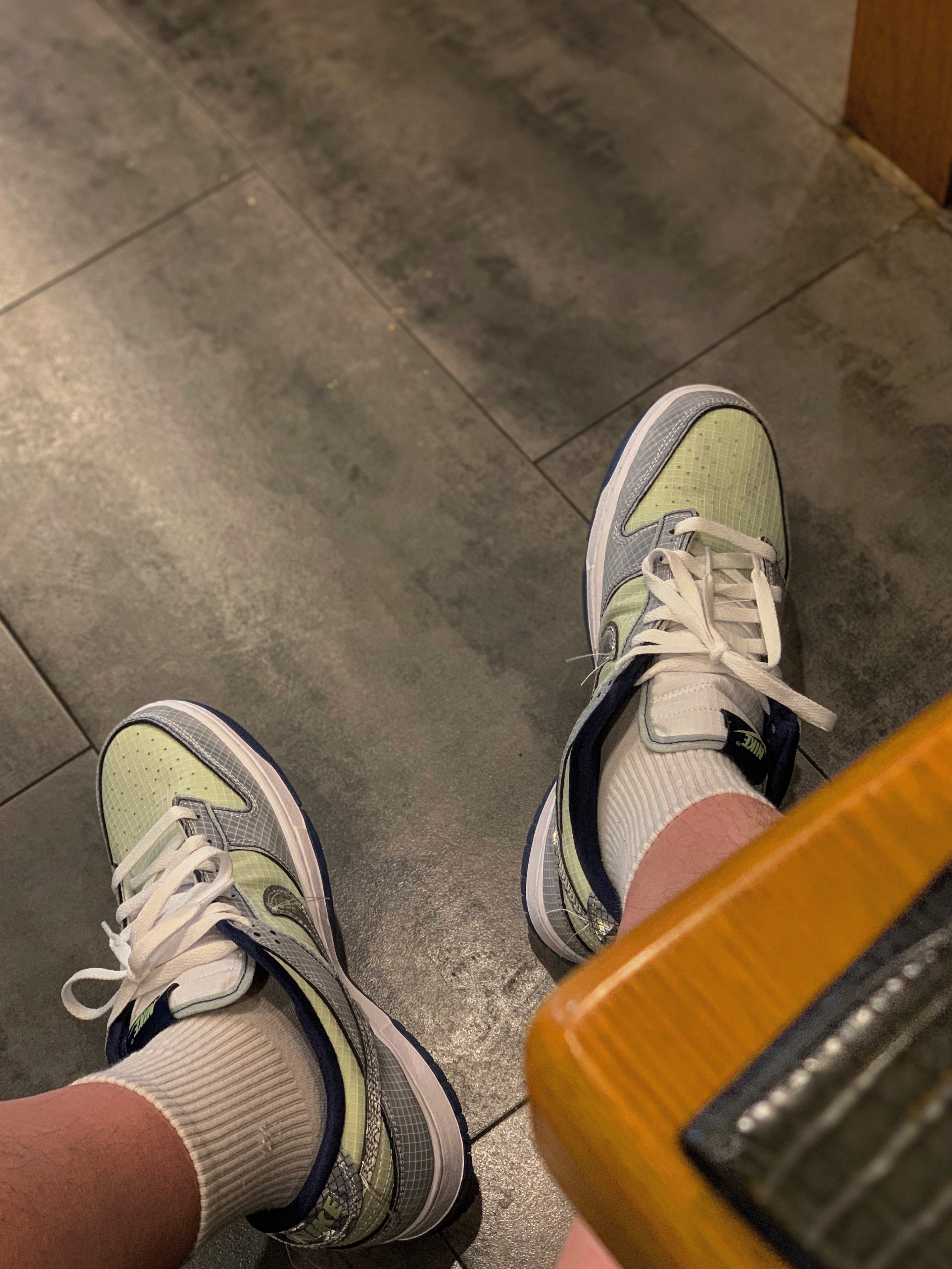 Nike x Union Dunk Low Passport Pack Pistachio 착용 스타일