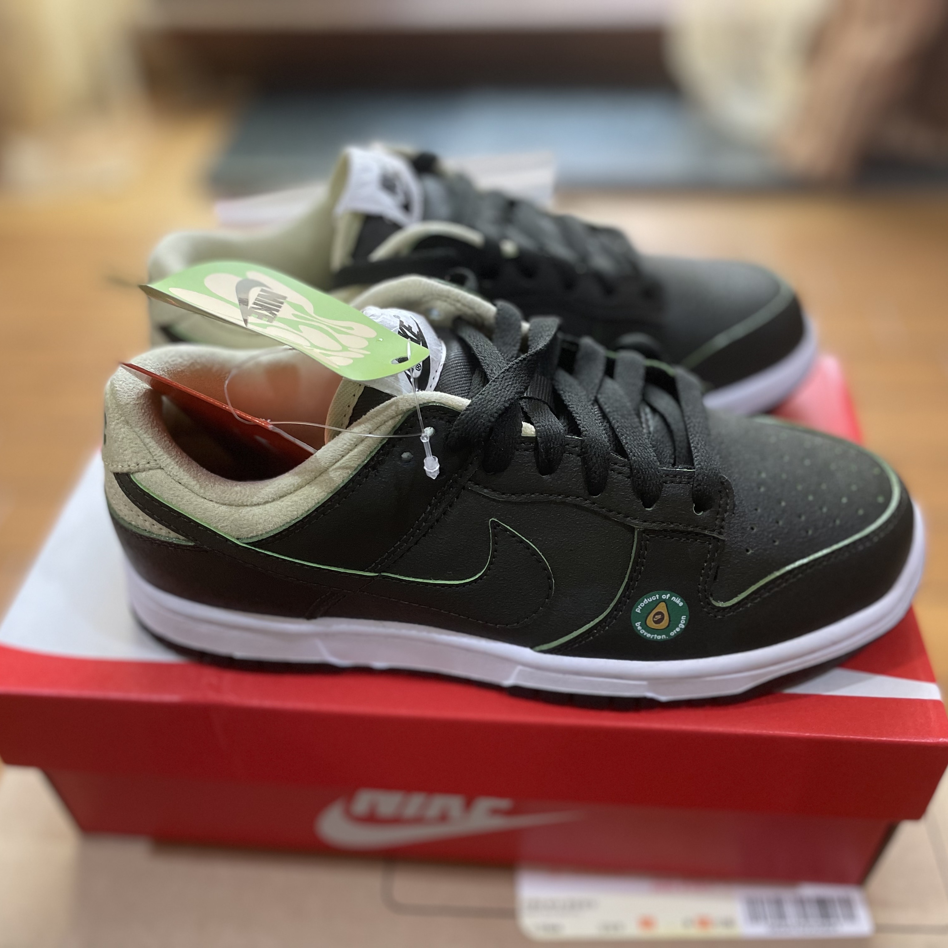 (W) Nike Dunk Low LX Avocado 착용 스타일 - 2