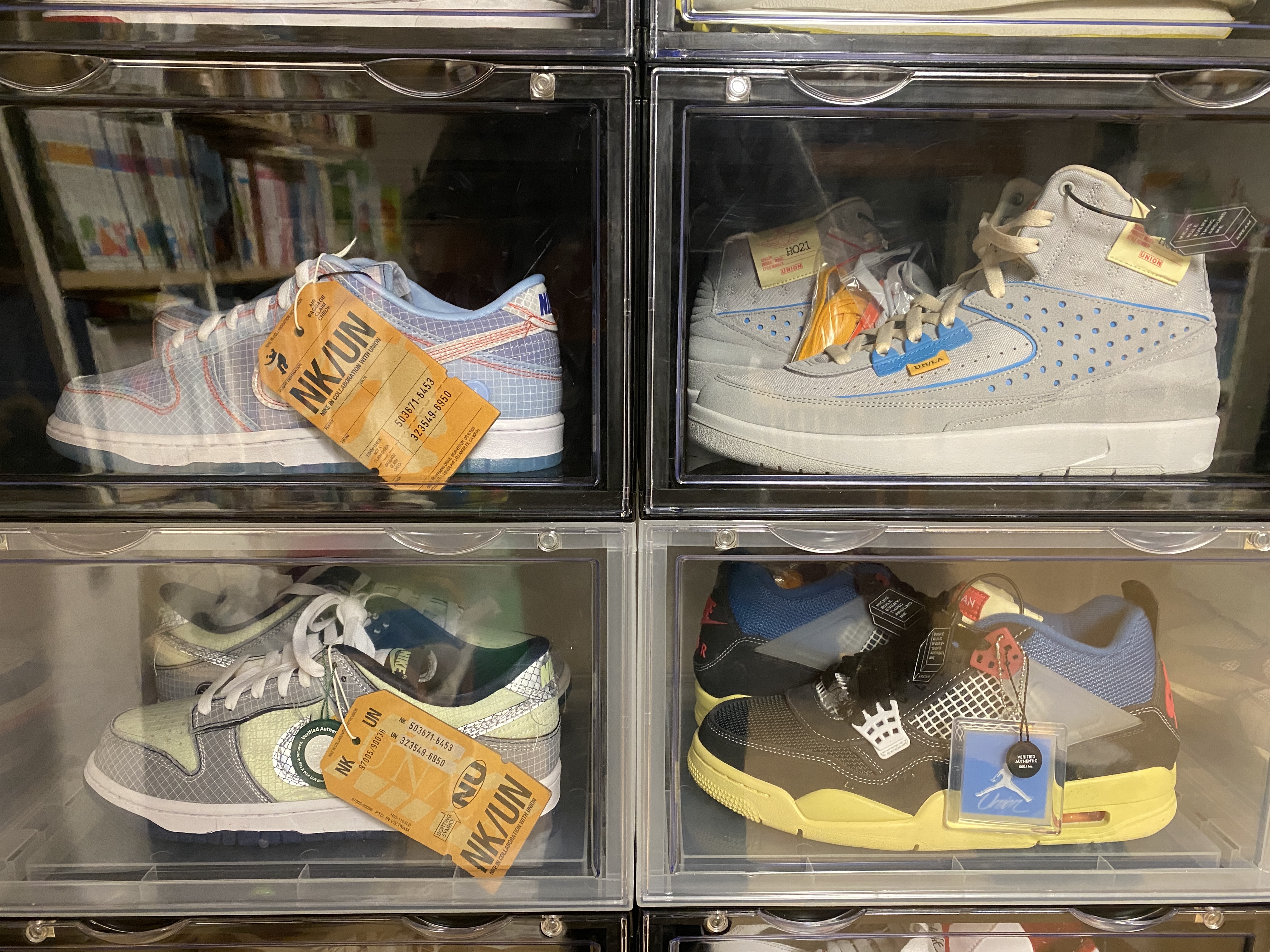 Nike x Union Dunk Low Passport Pack Argon, Nike x Union Dunk Low Passport Pack Pistachio 착용 스타일