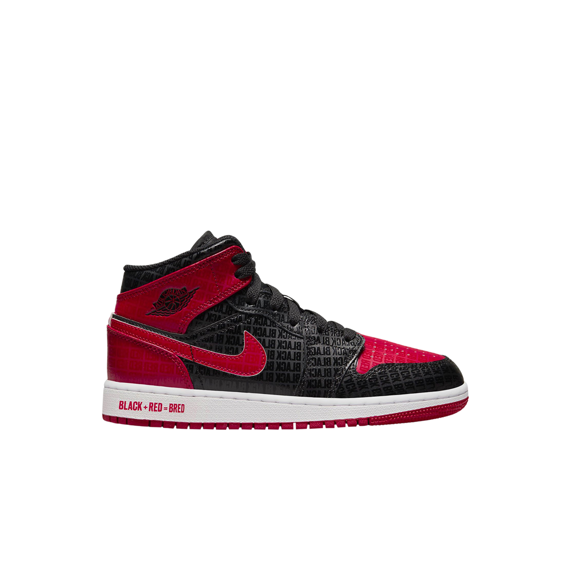 (GS) 조던 1 미드 브레드((GS) Jordan 1 Mid Bred)