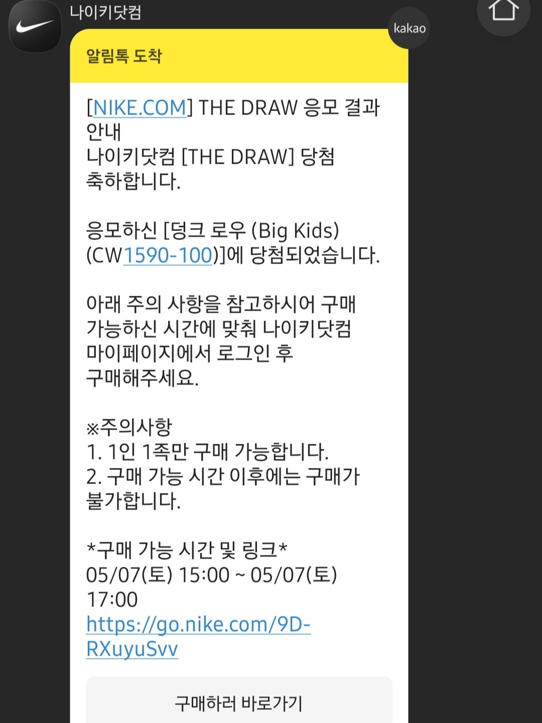 (GS) Nike Dunk Low Black 착용 스타일 - 2