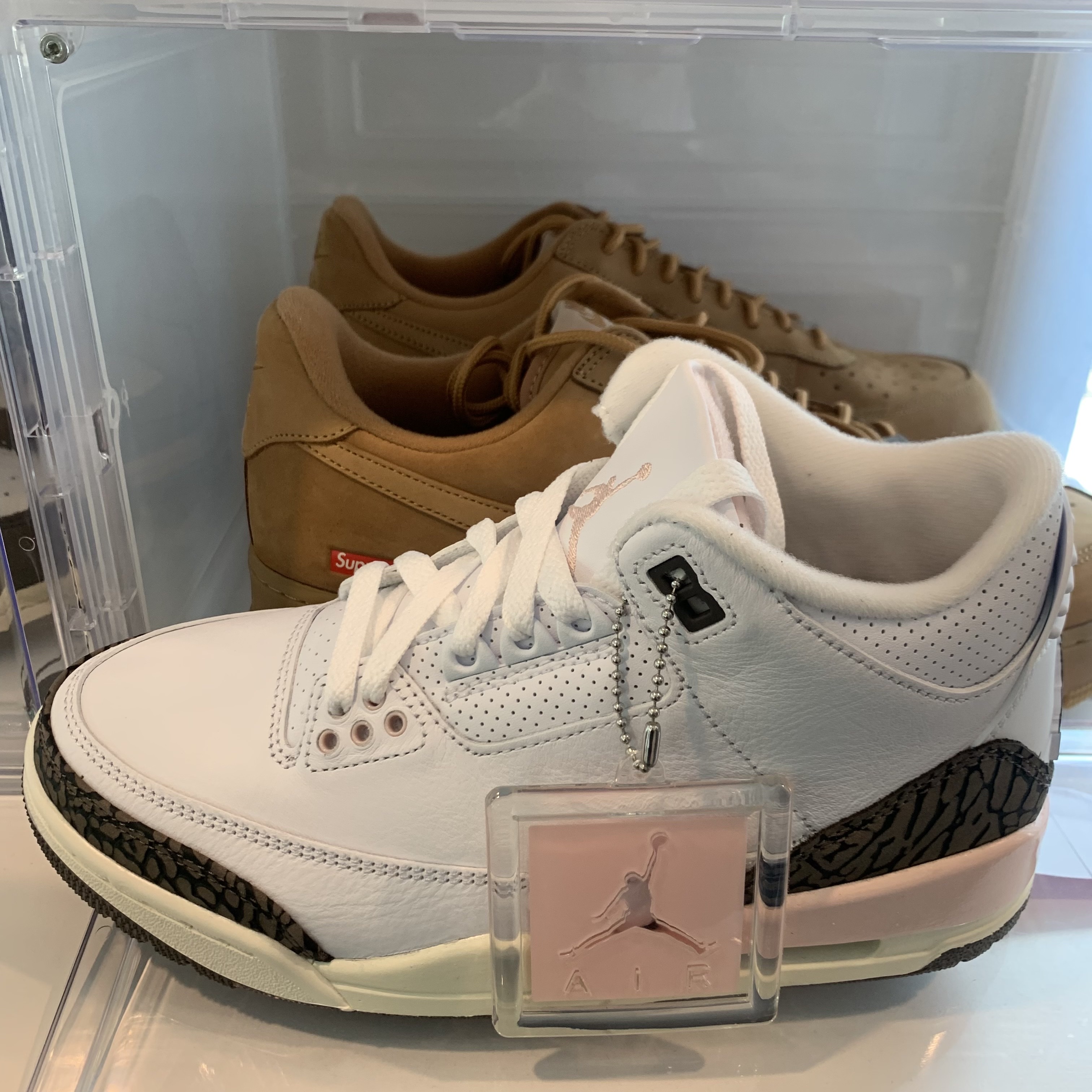 (W) Jordan 3 Retro Dark Mocha 착용 스타일 - 4