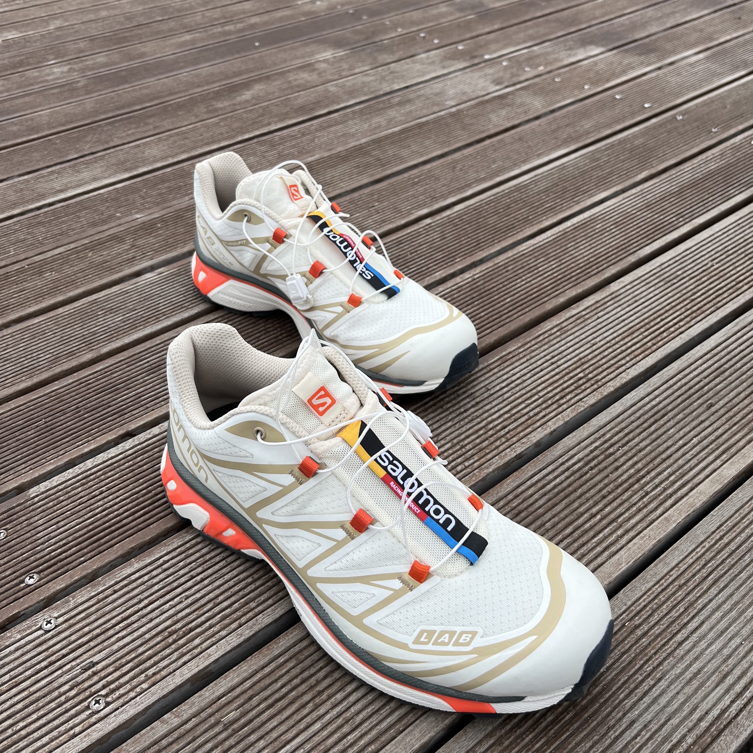 Salomon XT-6 Sand 착용 스타일 - 4