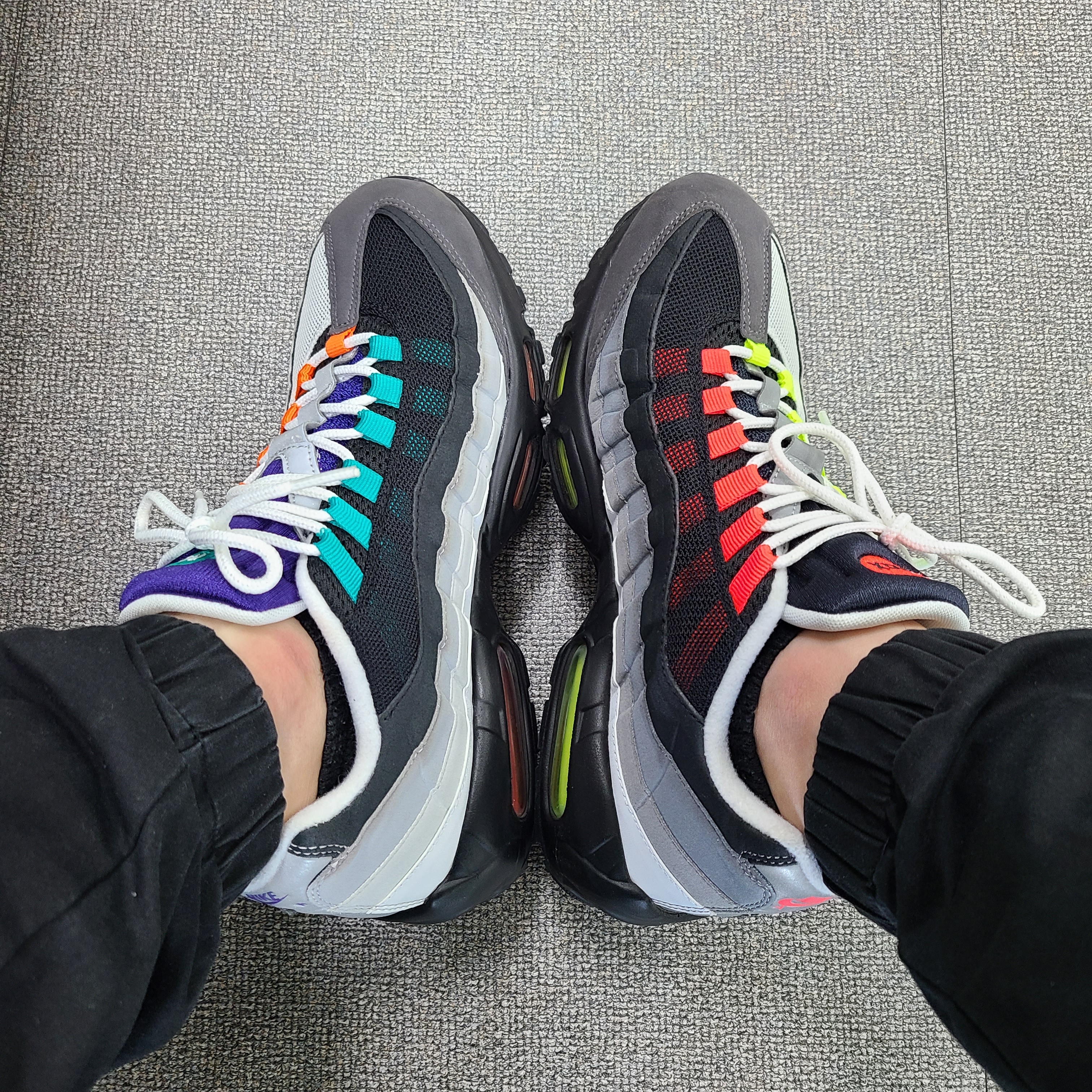 Nike Air Max 95 Greedy What the Air Max 착용 스타일 - 1