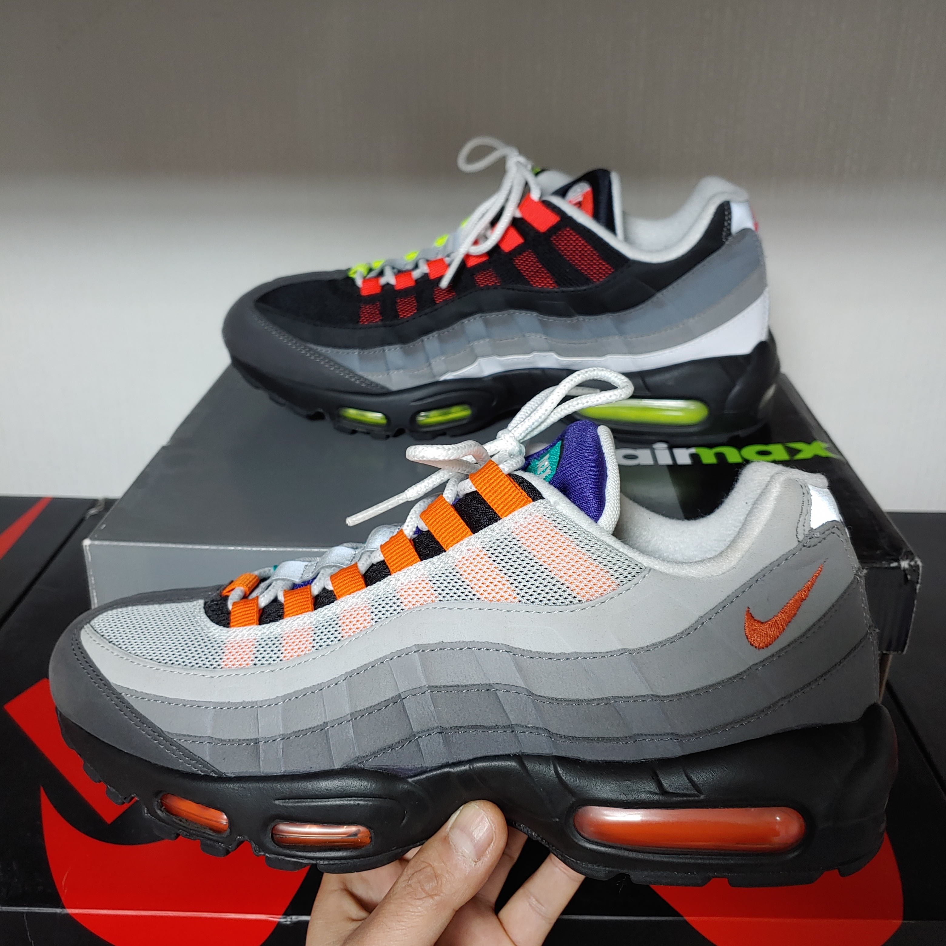 Nike Air Max 95 Greedy What the Air Max 착용 스타일 - 2