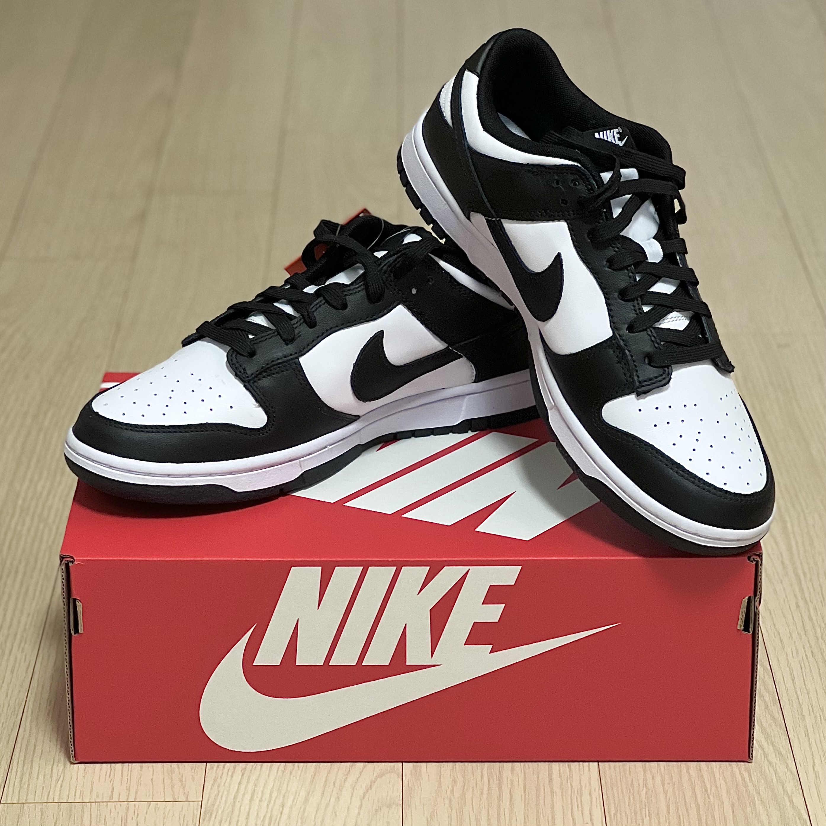 Nike Dunk Low Retro Black 착용 스타일 - 3