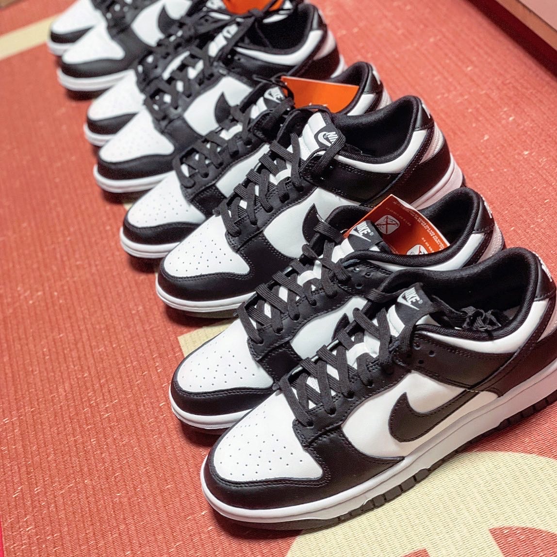 Nike Dunk Low Retro Black 착용 스타일 - 2