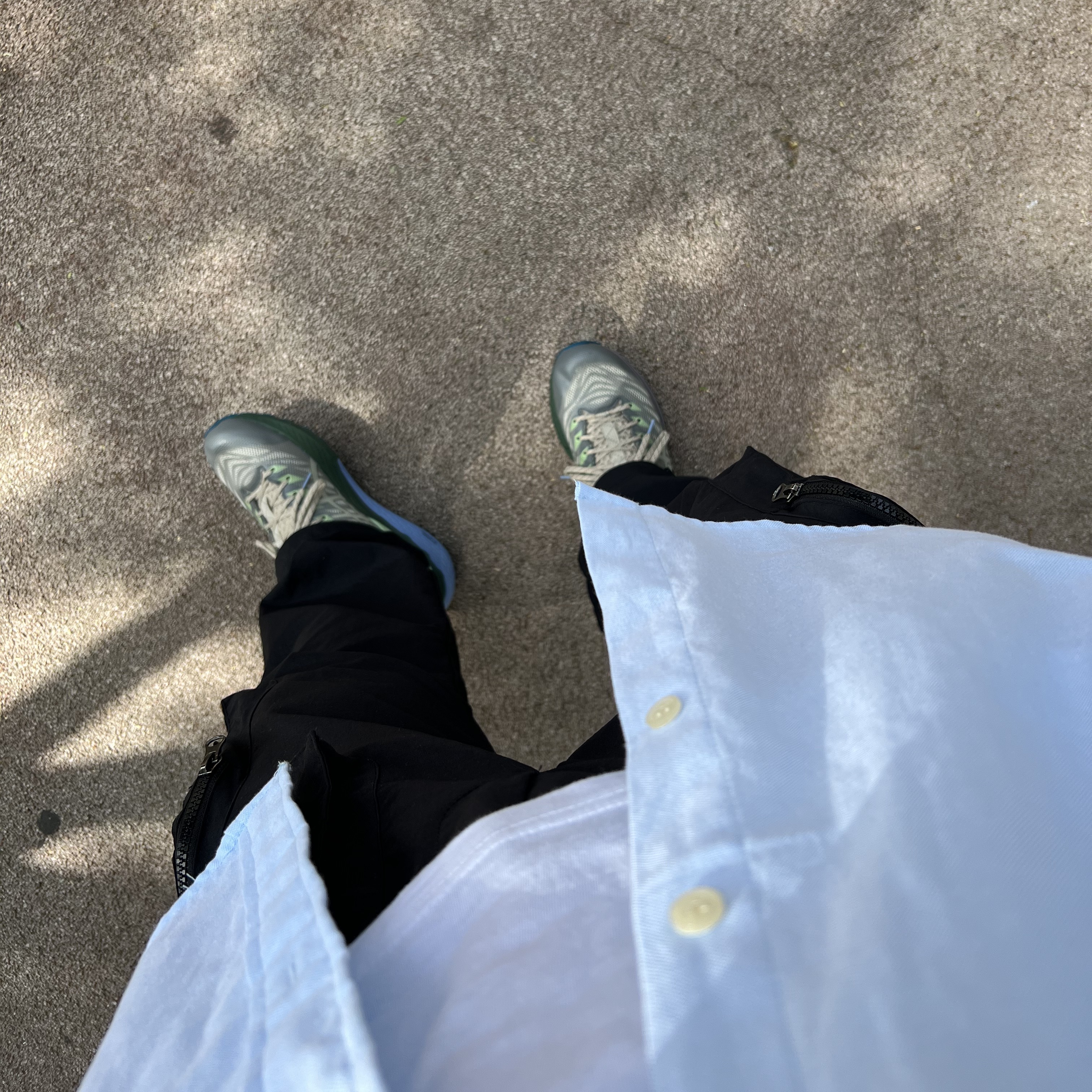 (W) Asics FN3-S Gel-Kayano 28 Gargoyle Fog 착용 스타일 - 5