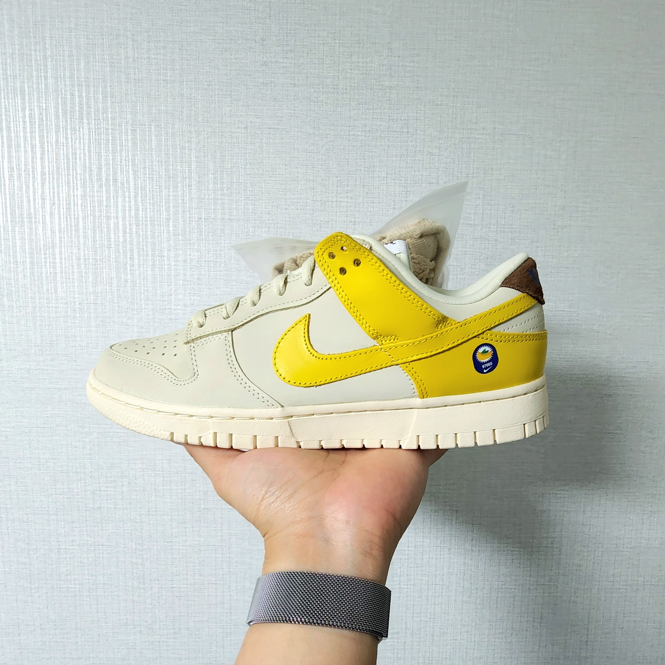 (W) Nike Dunk Low LX Banana 착용 스타일
