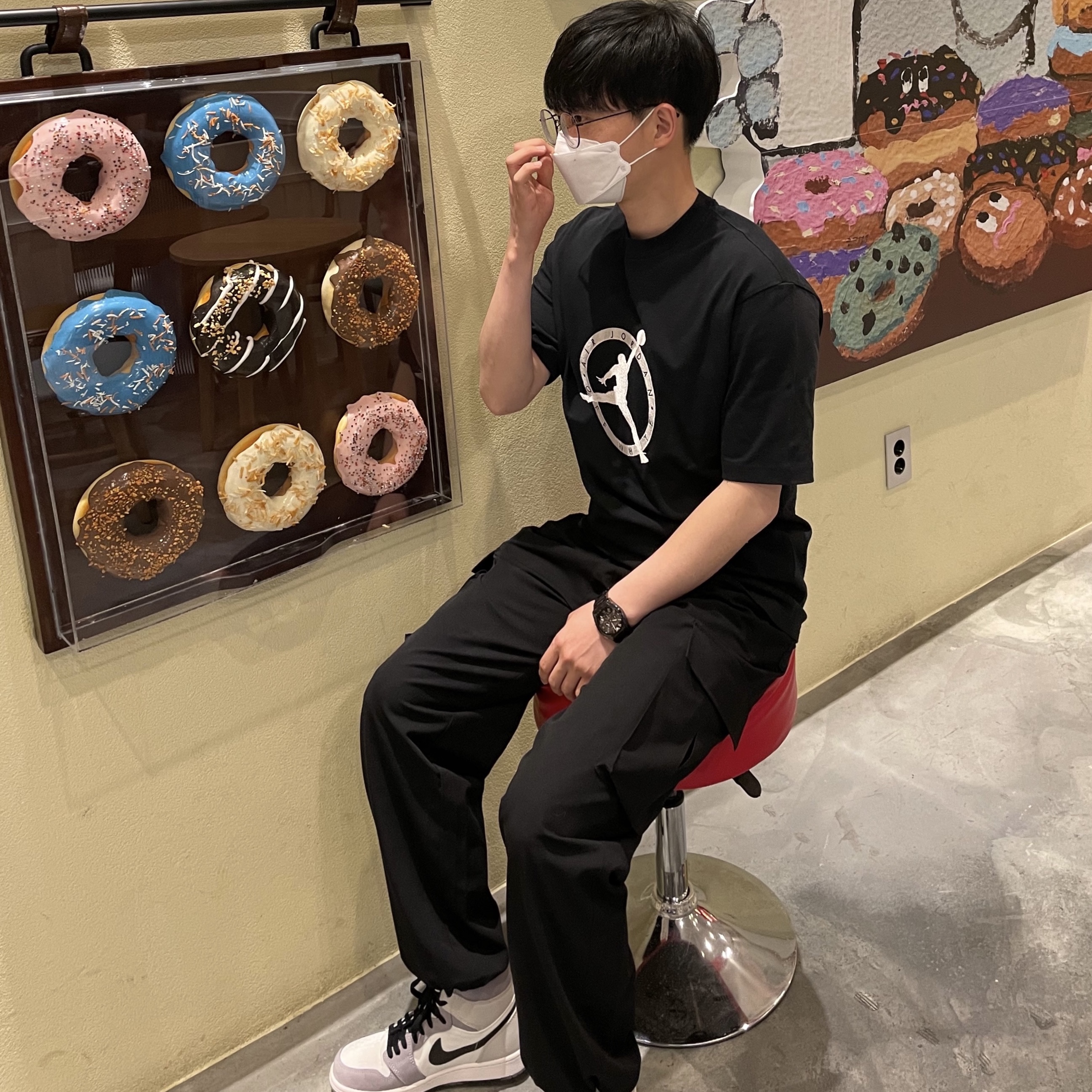 Jordan 1 Element Gore-Tex Sail, Jordan x Off-White S/S T-Shirt Black - Asia 착용 스타일