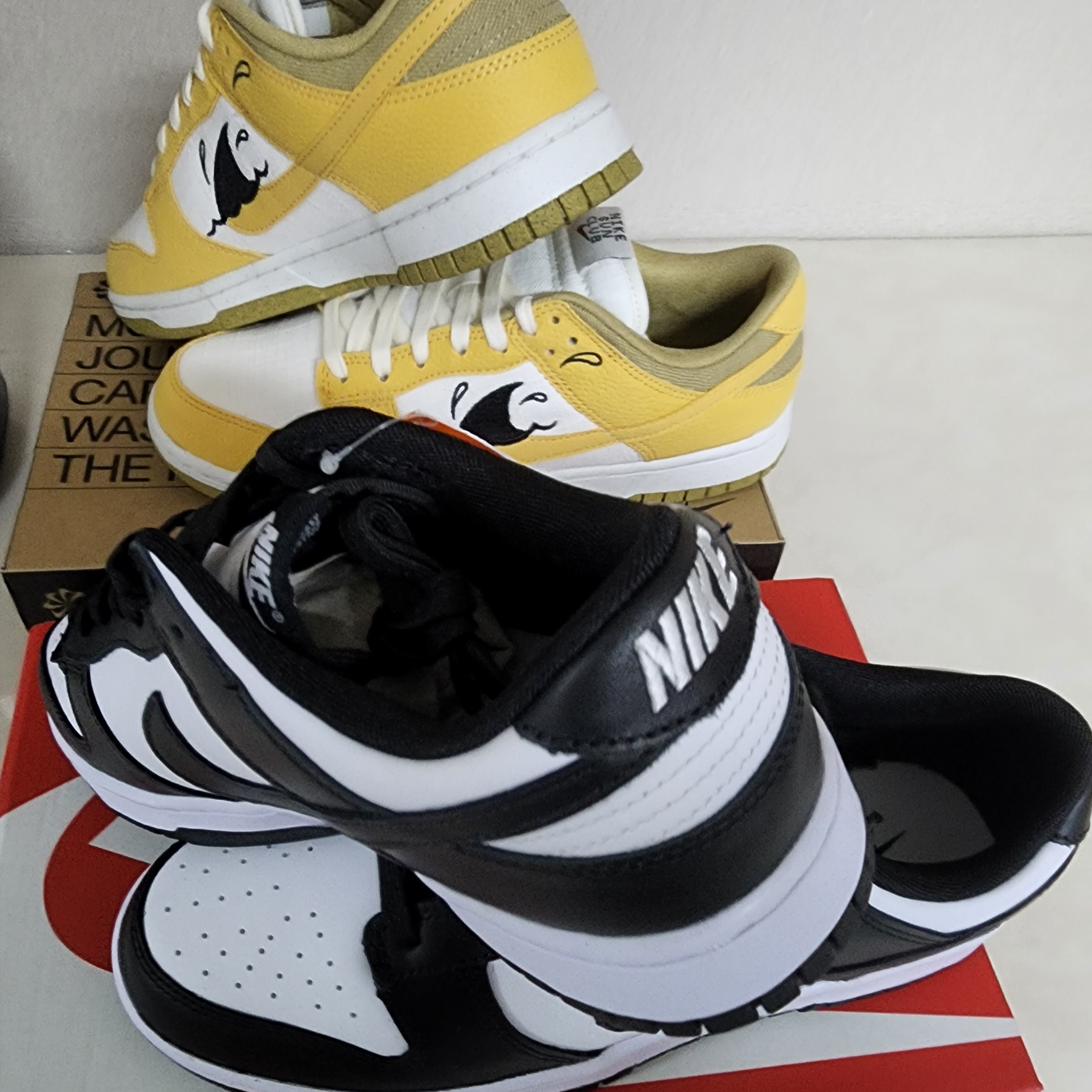 Nike Dunk Low Retro Black, Nike Dunk Low Retro SE Next Nature Nike Sun Club 착용 스타일 - 2