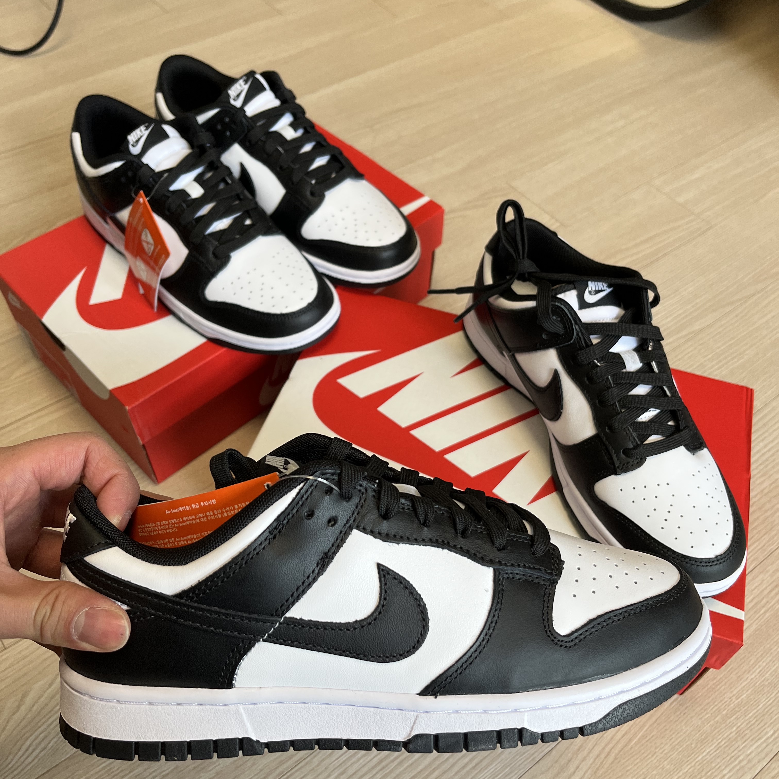 Nike Dunk Low Retro Black 착용 스타일