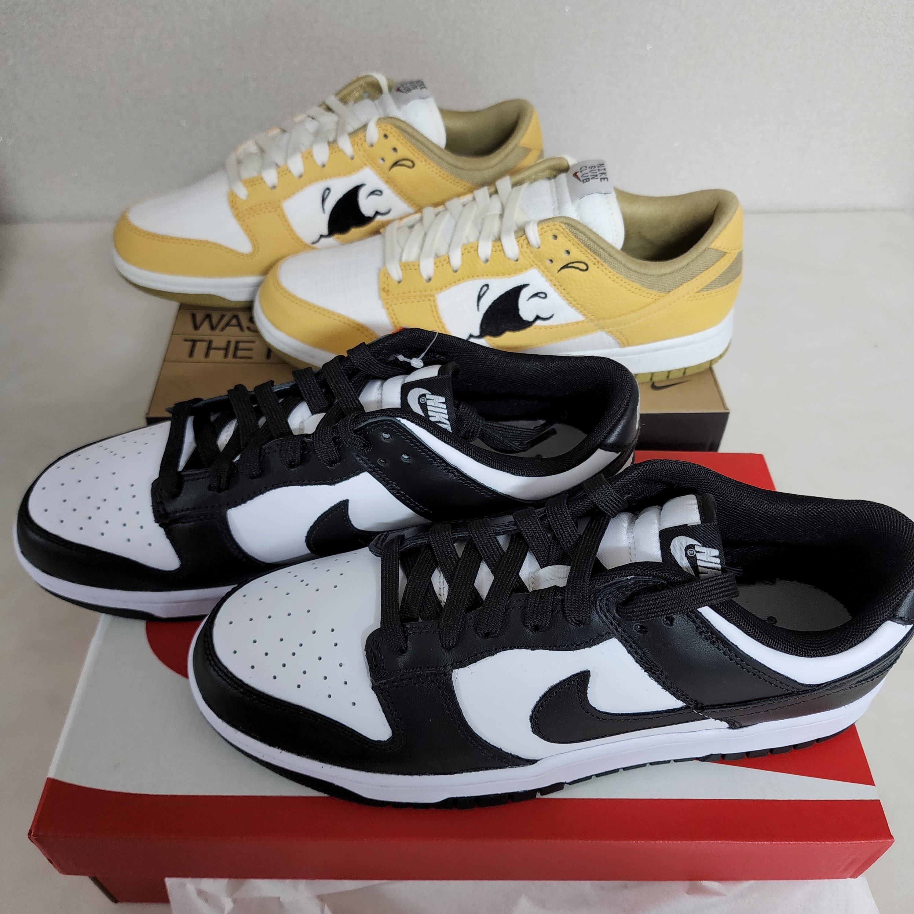 Nike Dunk Low Retro Black, Nike Dunk Low Retro SE Next Nature Nike Sun Club 착용 스타일 - 1
